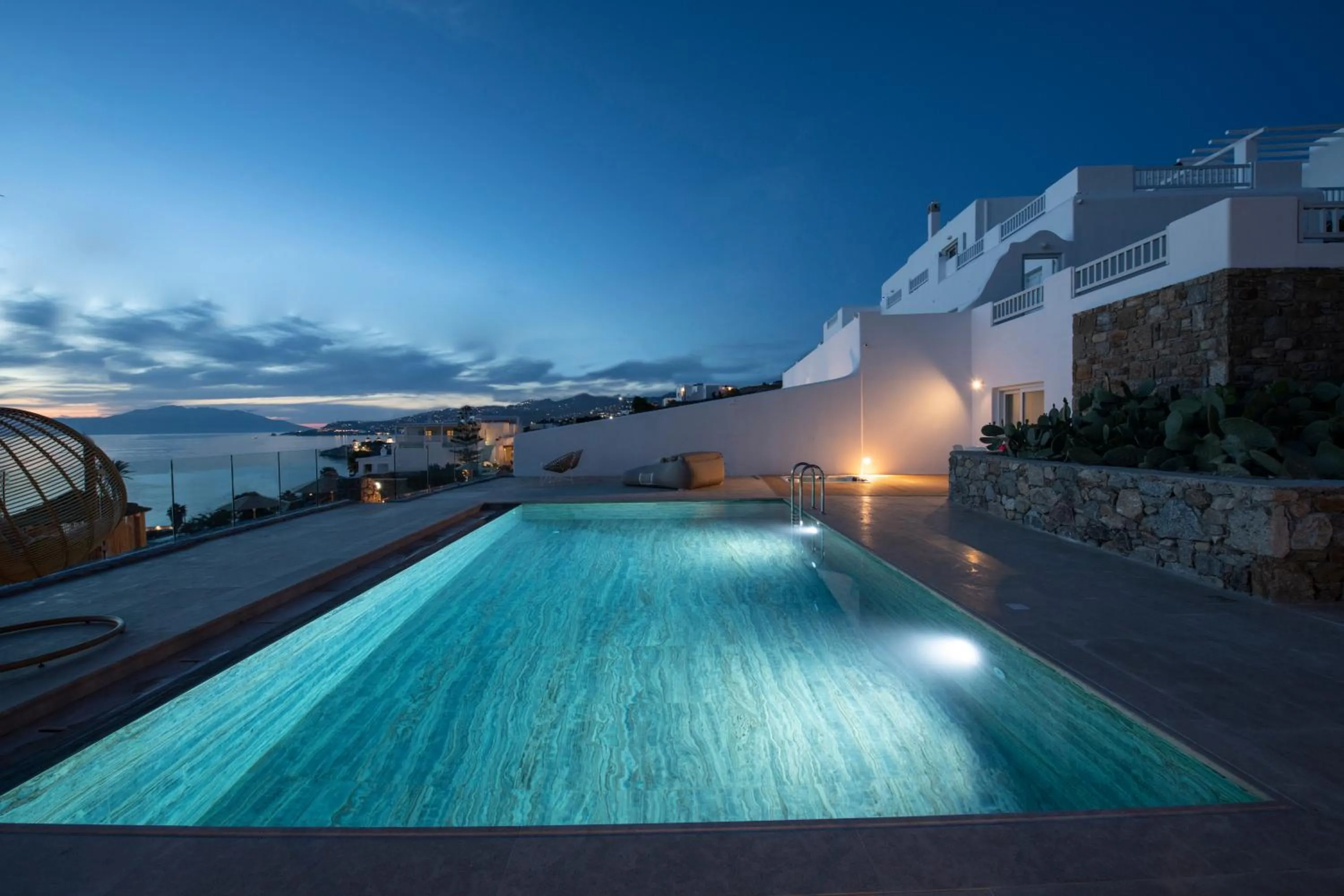 City view in Mykonos Bay Resort & Villas
