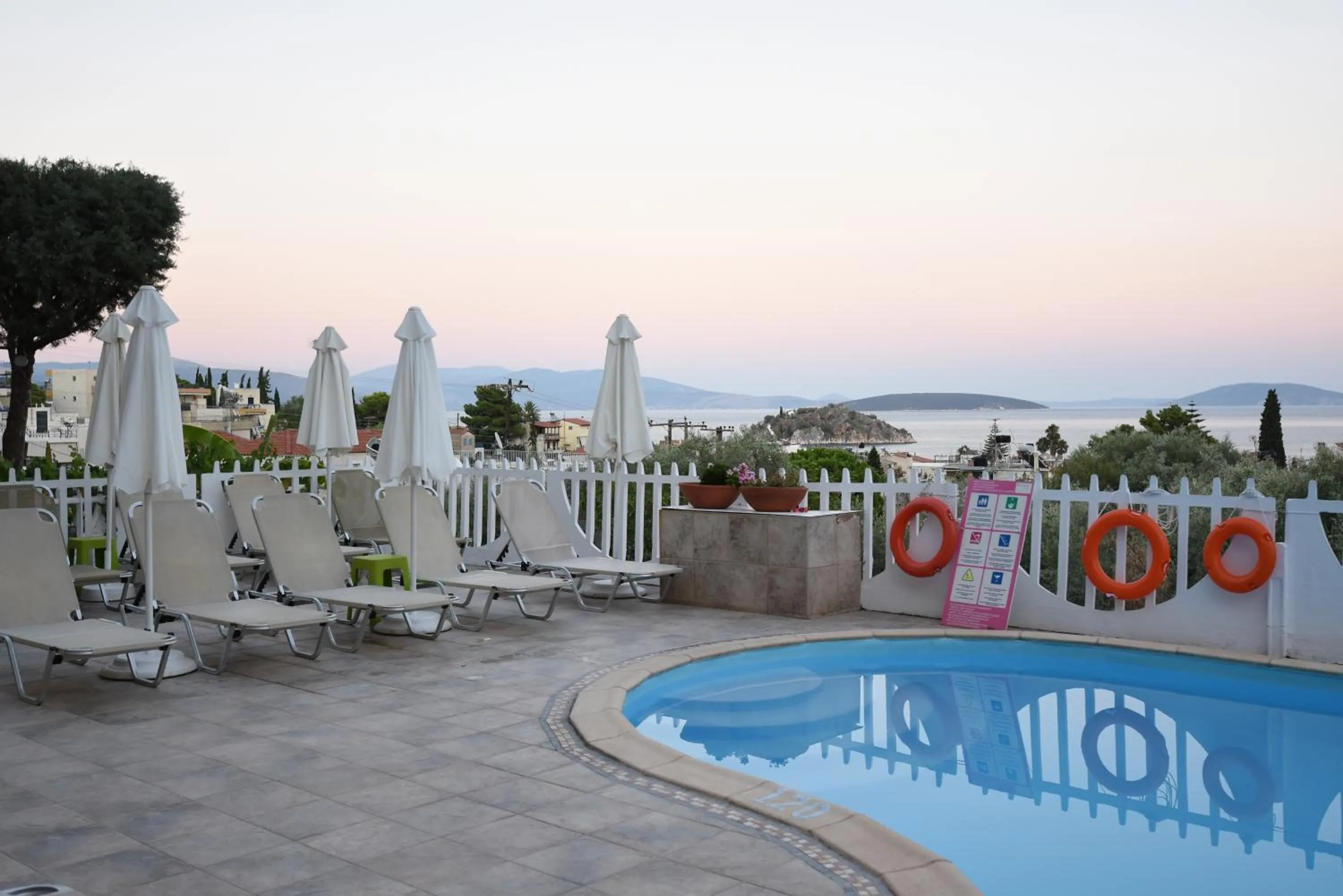 Swimming pool in Viaros Hotel Apartments