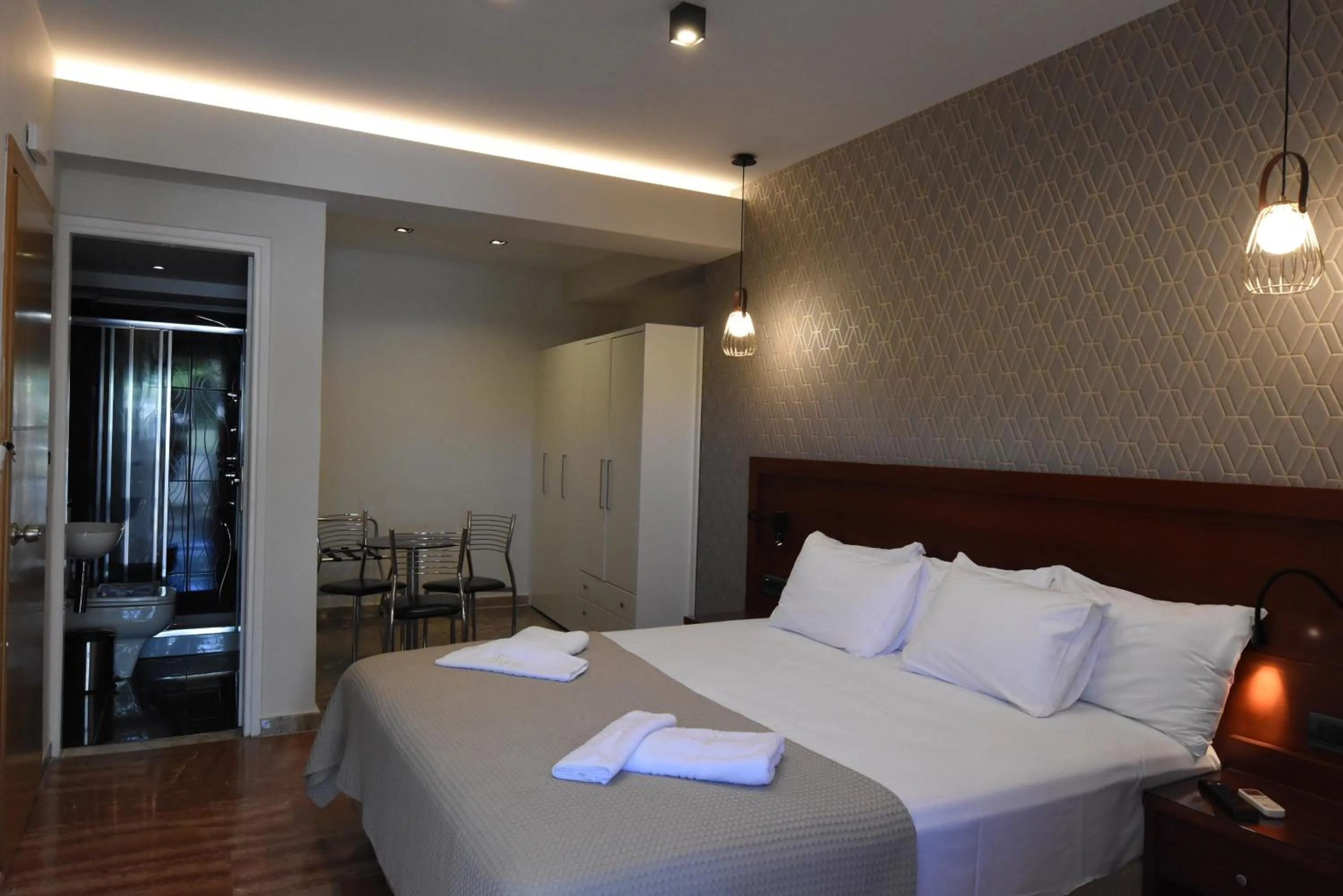 Photo of the whole room, Bed in Viaros Hotel Apartments