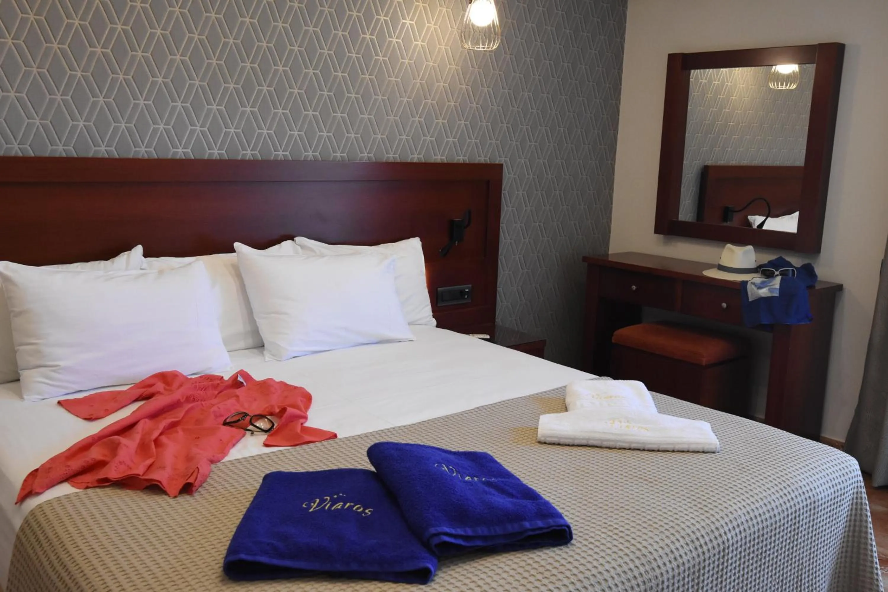 Photo of the whole room, Bed in Viaros Hotel Apartments