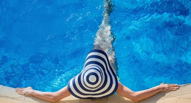 Swimming pool in Viaros Hotel Apartments