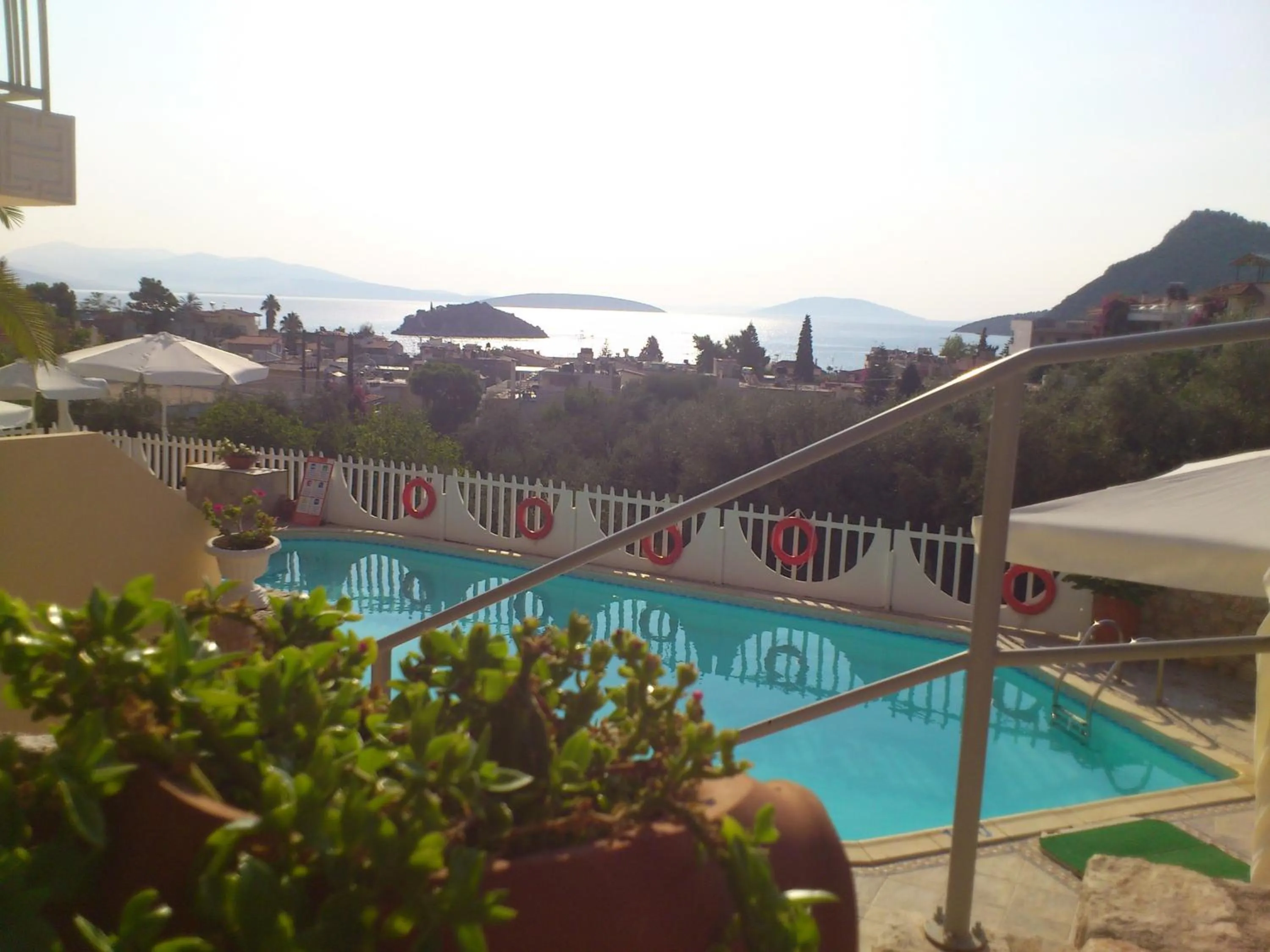 Pool view in Viaros Hotel Apartments