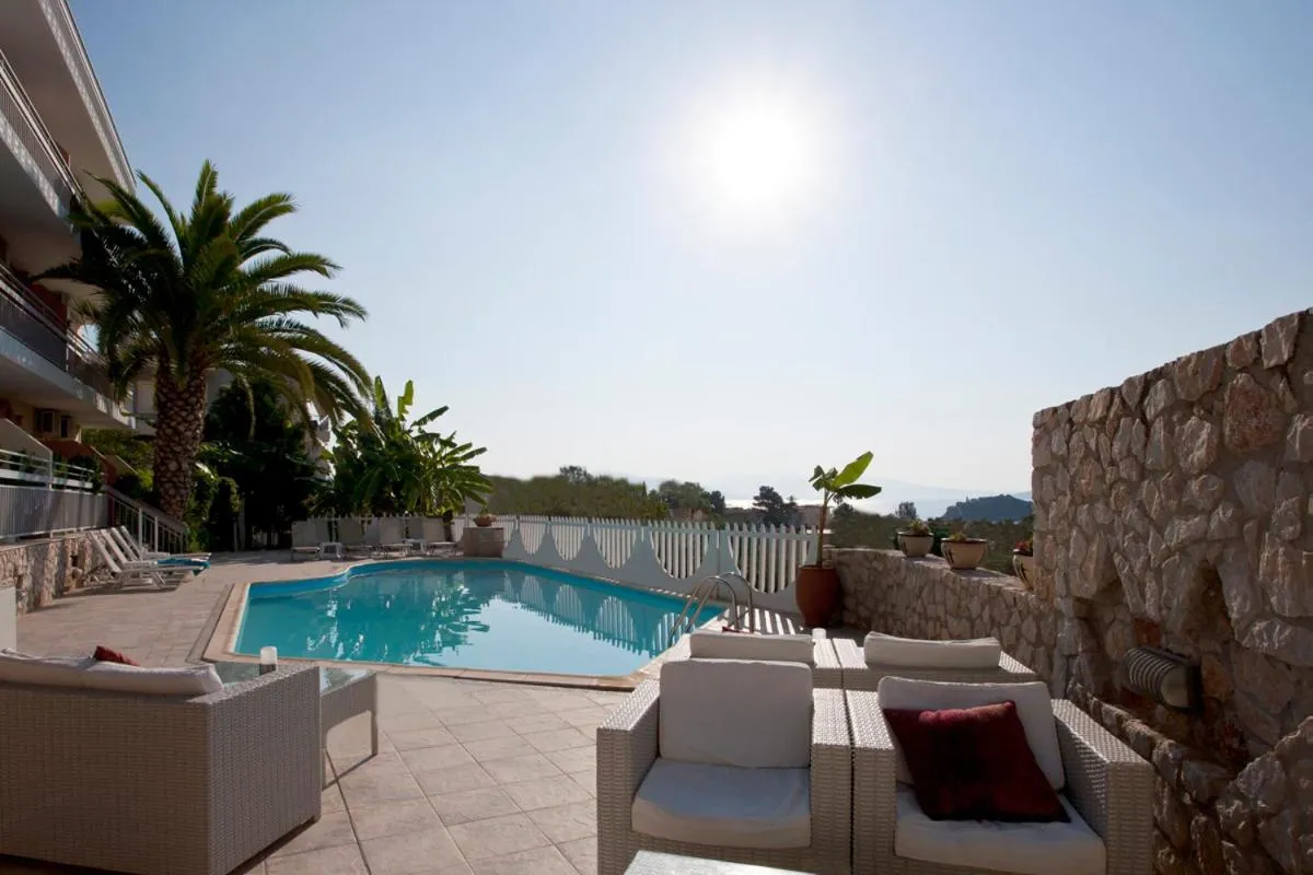 Swimming pool in Viaros Hotel Apartments