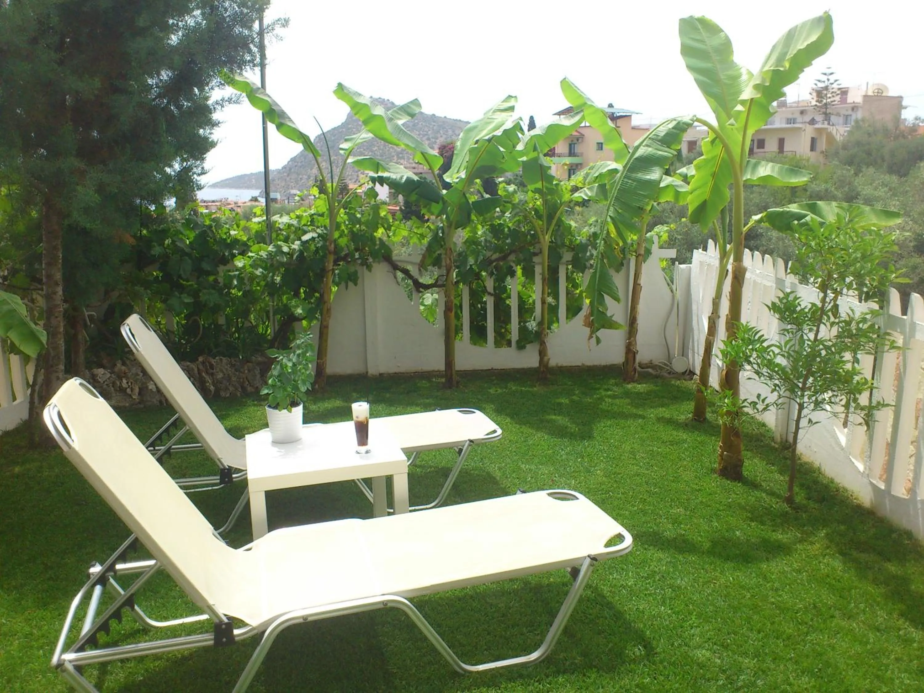 Patio in Viaros Hotel Apartments