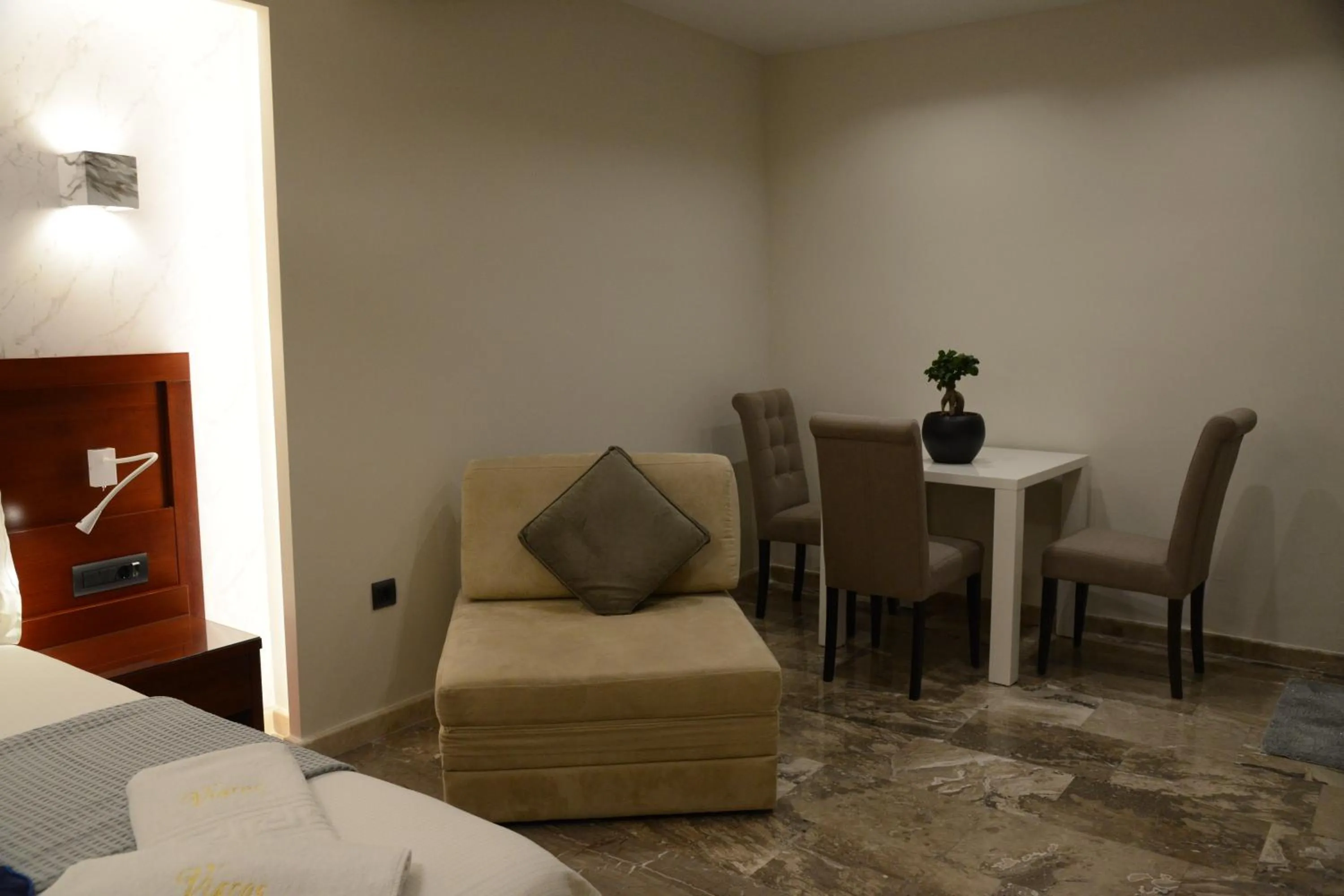 Living room in Viaros Hotel Apartments