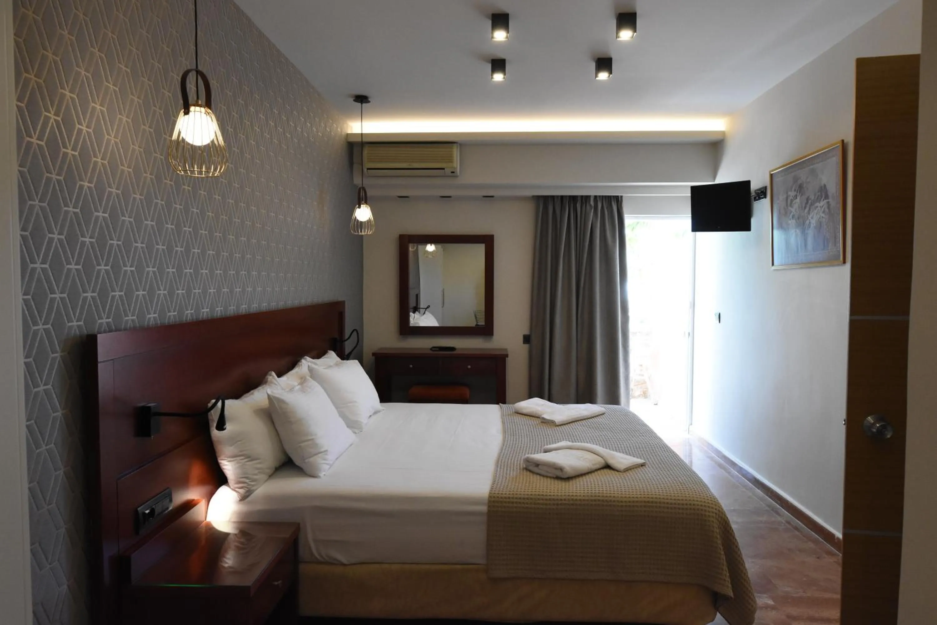 Photo of the whole room, Bed in Viaros Hotel Apartments