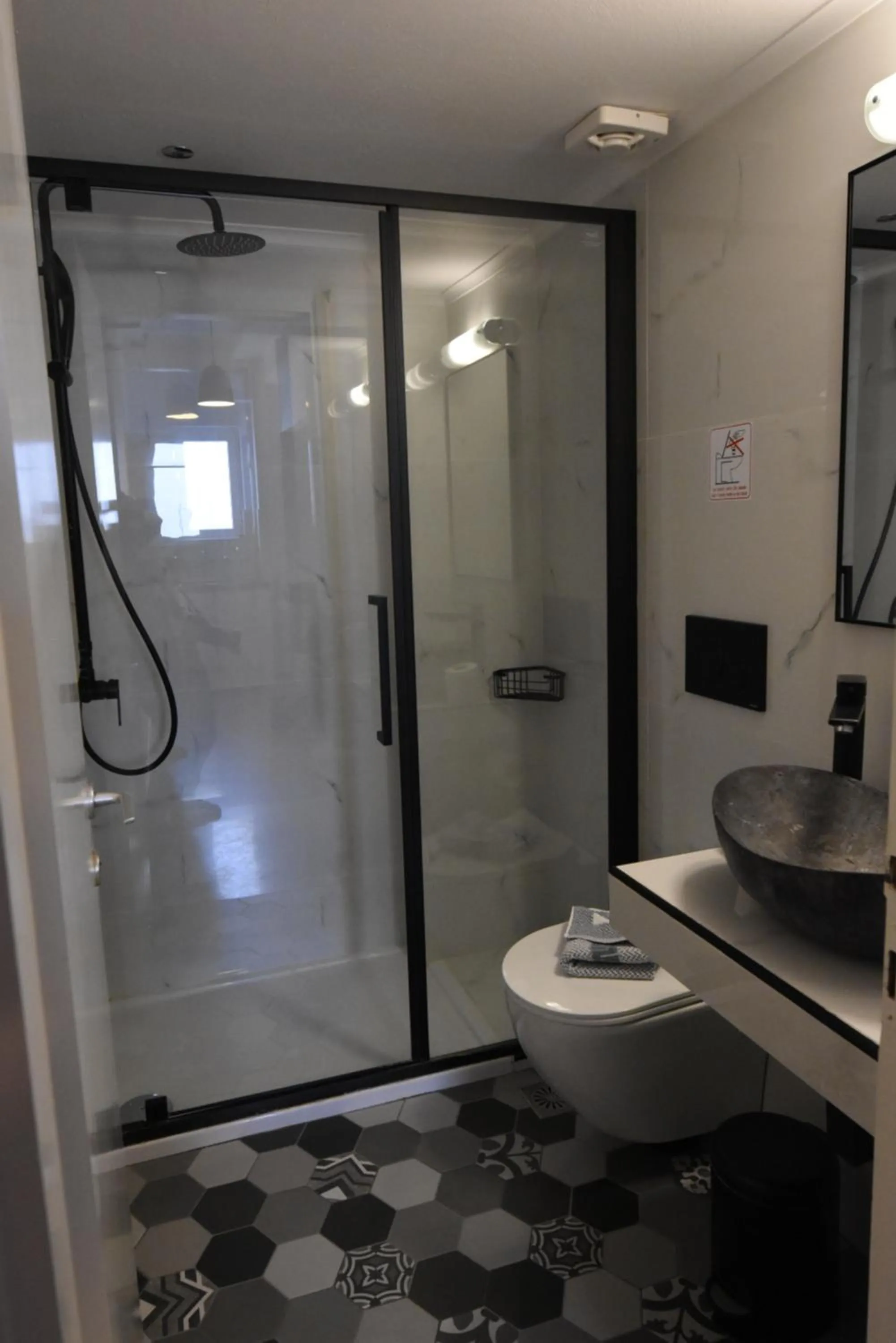 Bathroom in Viaros Hotel Apartments