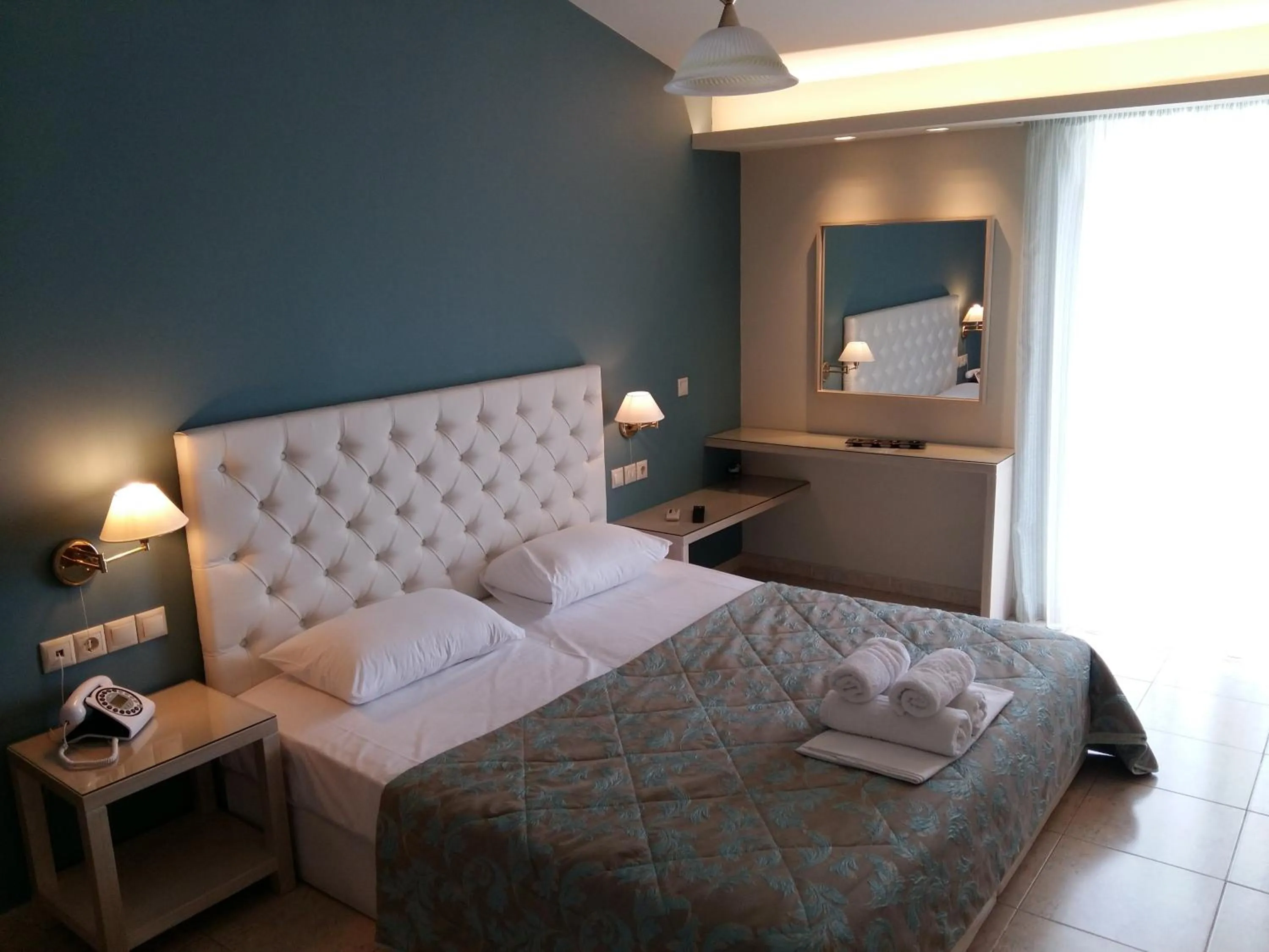 Photo of the whole room, Bed in Viaros Hotel Apartments