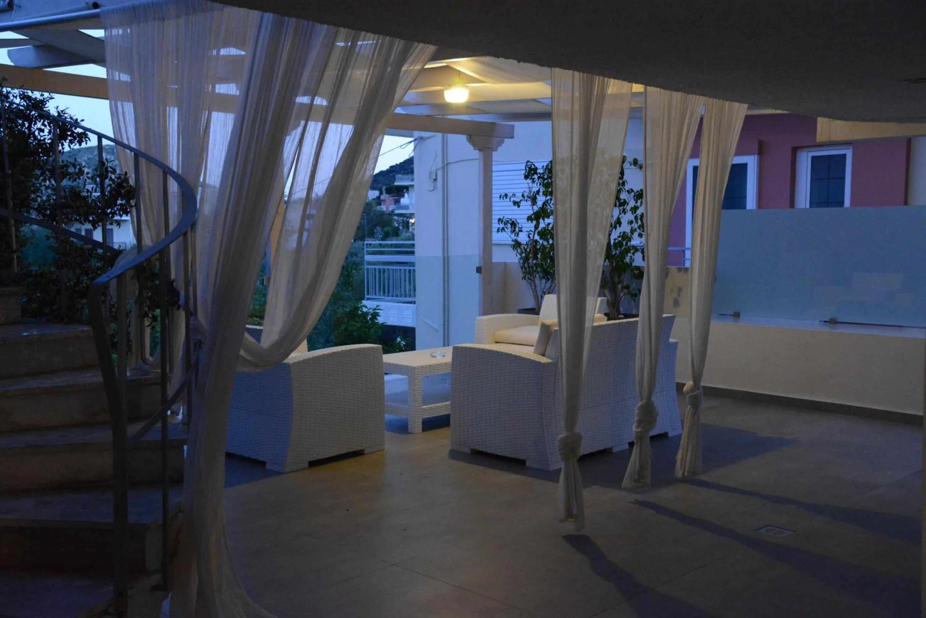 Patio in Viaros Hotel Apartments
