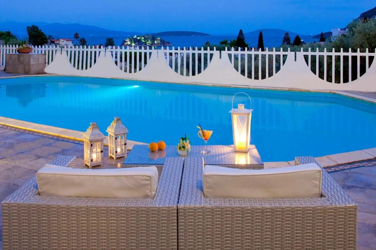 Swimming pool in Viaros Hotel Apartments
