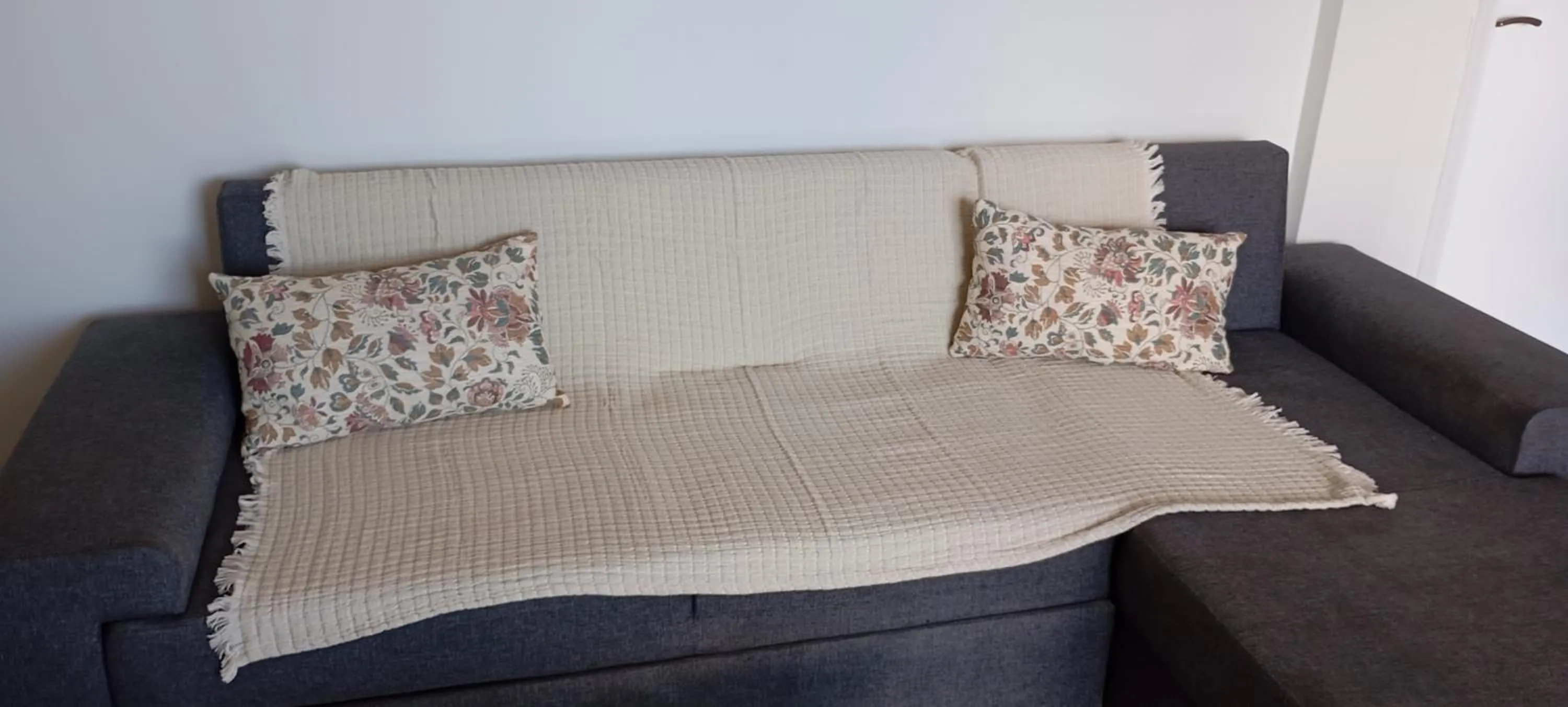 Bed in Viaros Hotel Apartments
