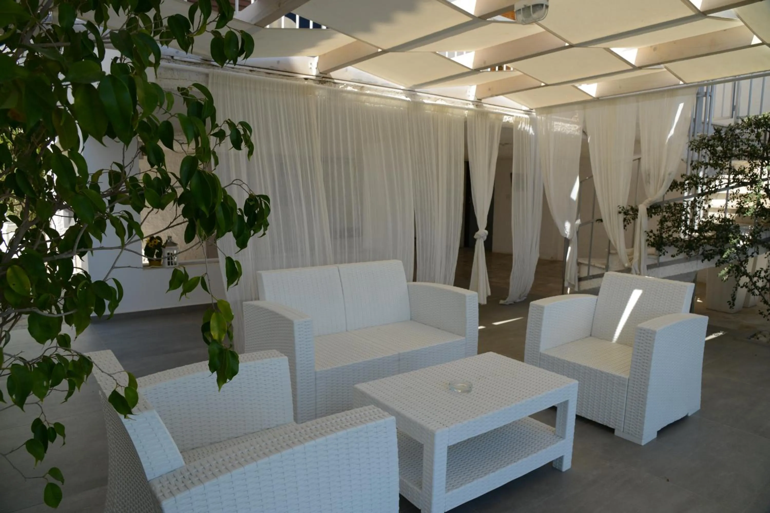 Patio in Viaros Hotel Apartments