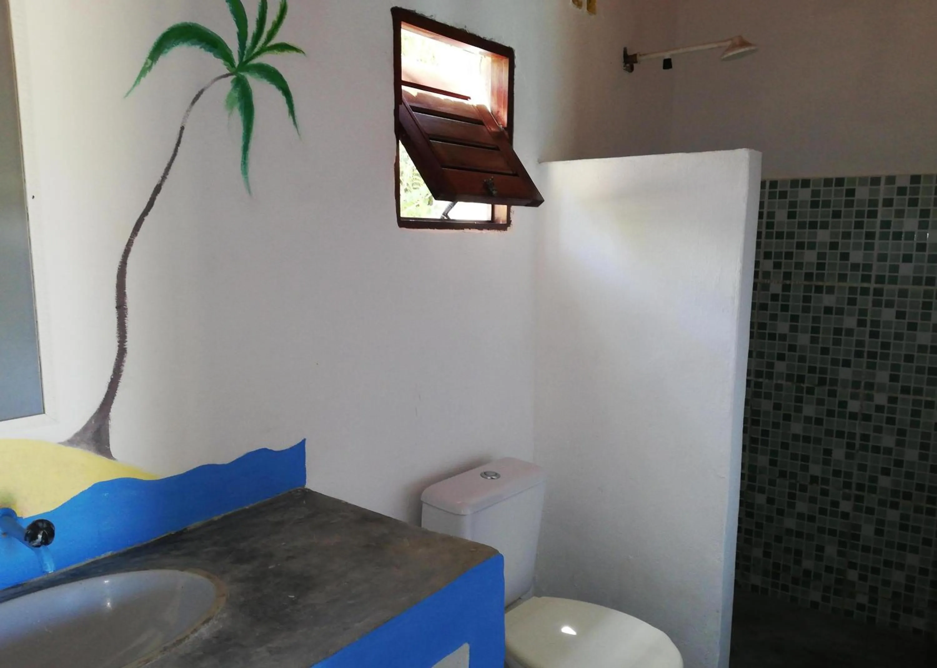 Bathroom in Lagoa dos Coqueiros