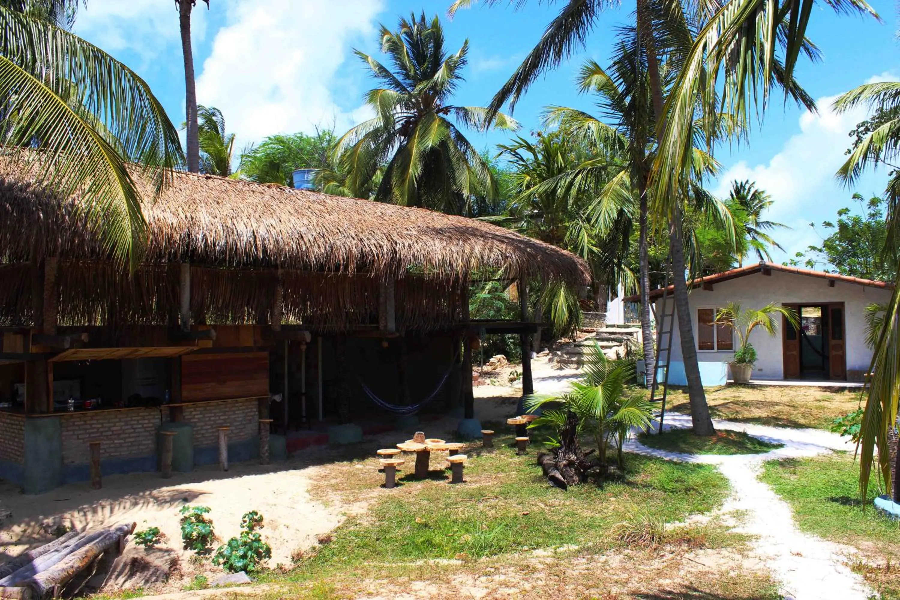 Garden in Lagoa dos Coqueiros