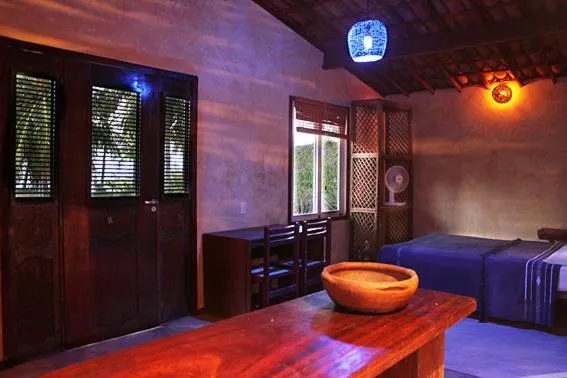 Photo of the whole room, Bed in Lagoa dos Coqueiros