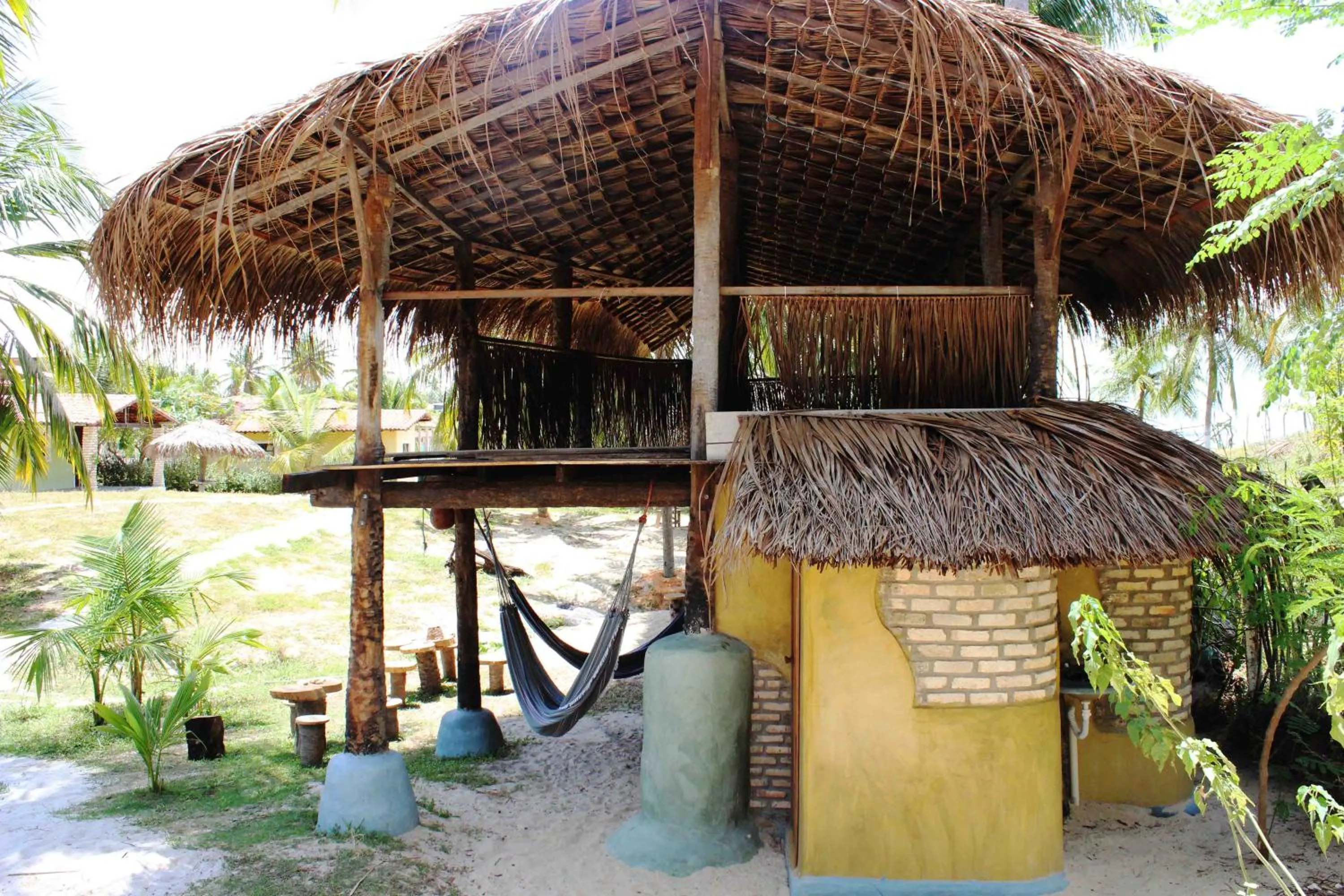 Garden in Lagoa dos Coqueiros