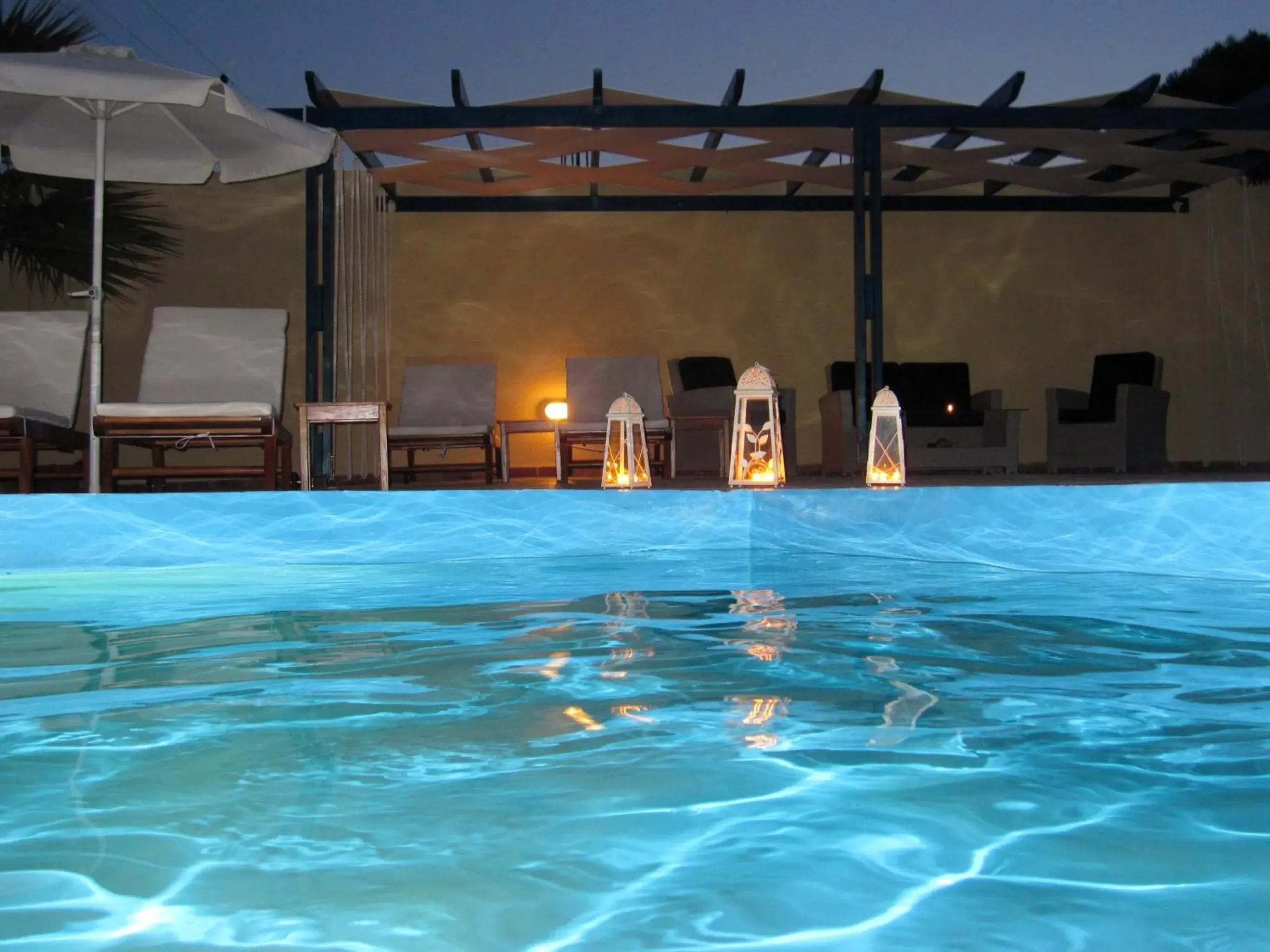 Swimming pool in Melina Hotel Swimming pool in Melina Hotel