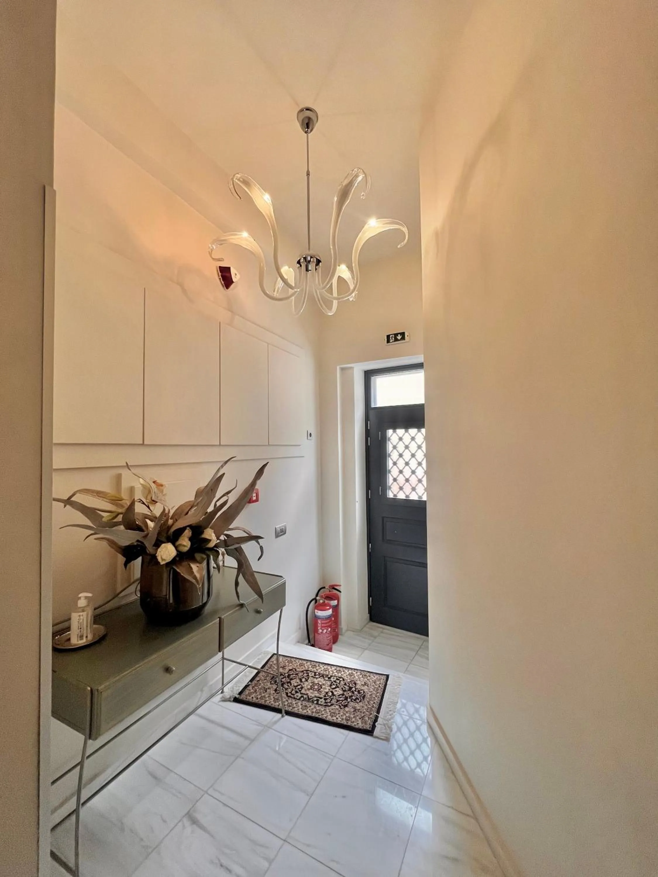 Facade/entrance in Pension Dafni