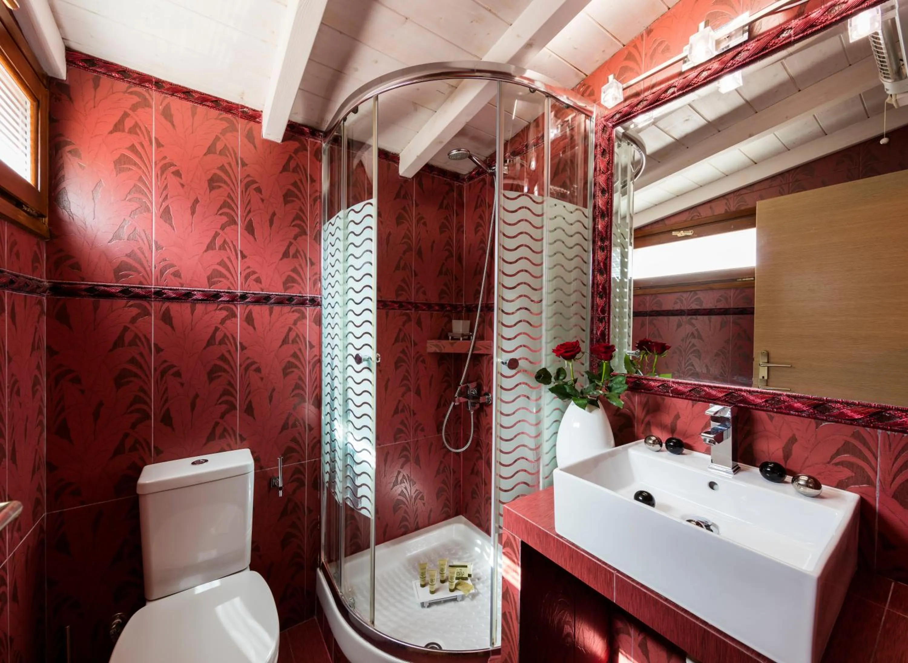 Bathroom in Pension Dafni