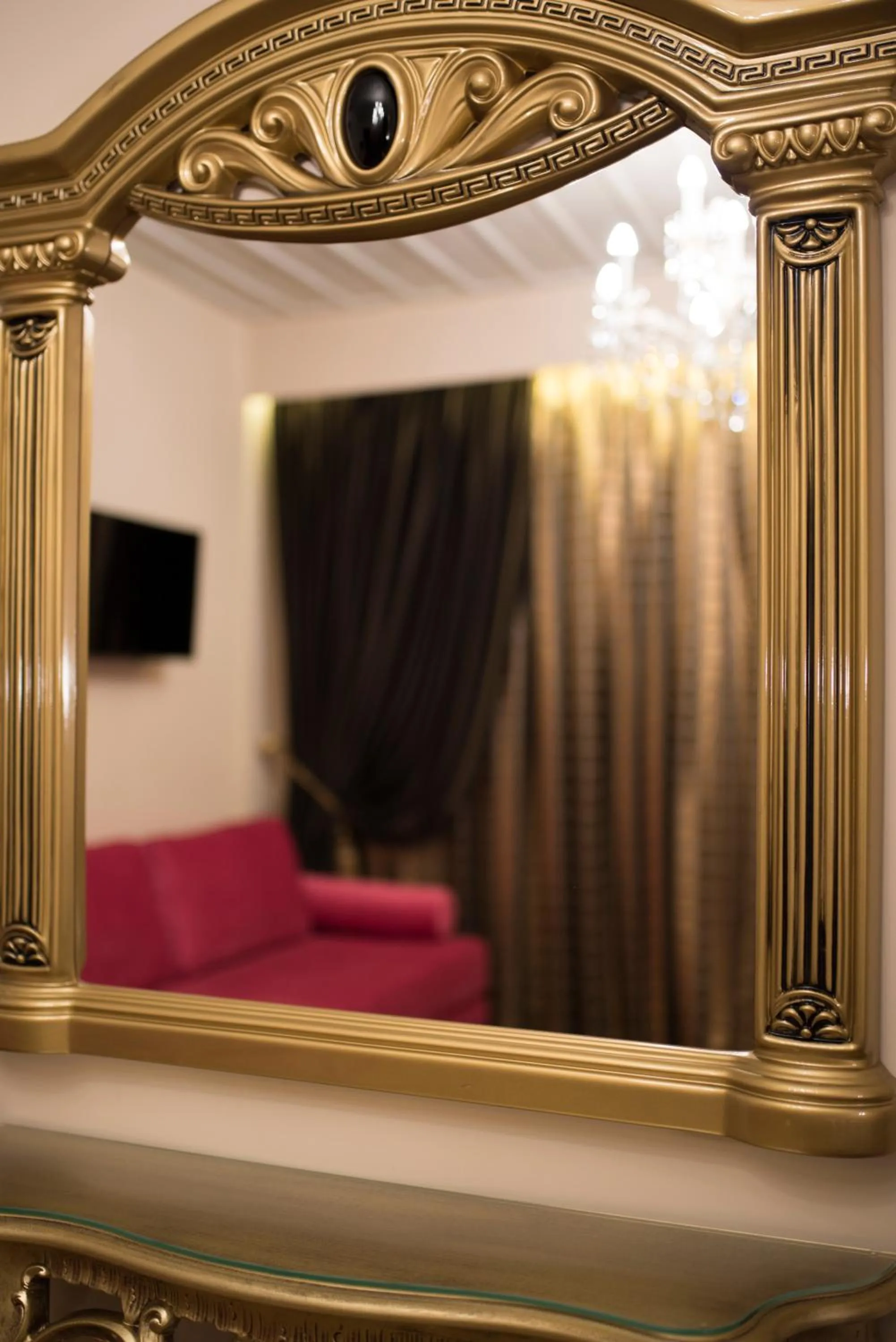 Decorative detail in Pension Dafni