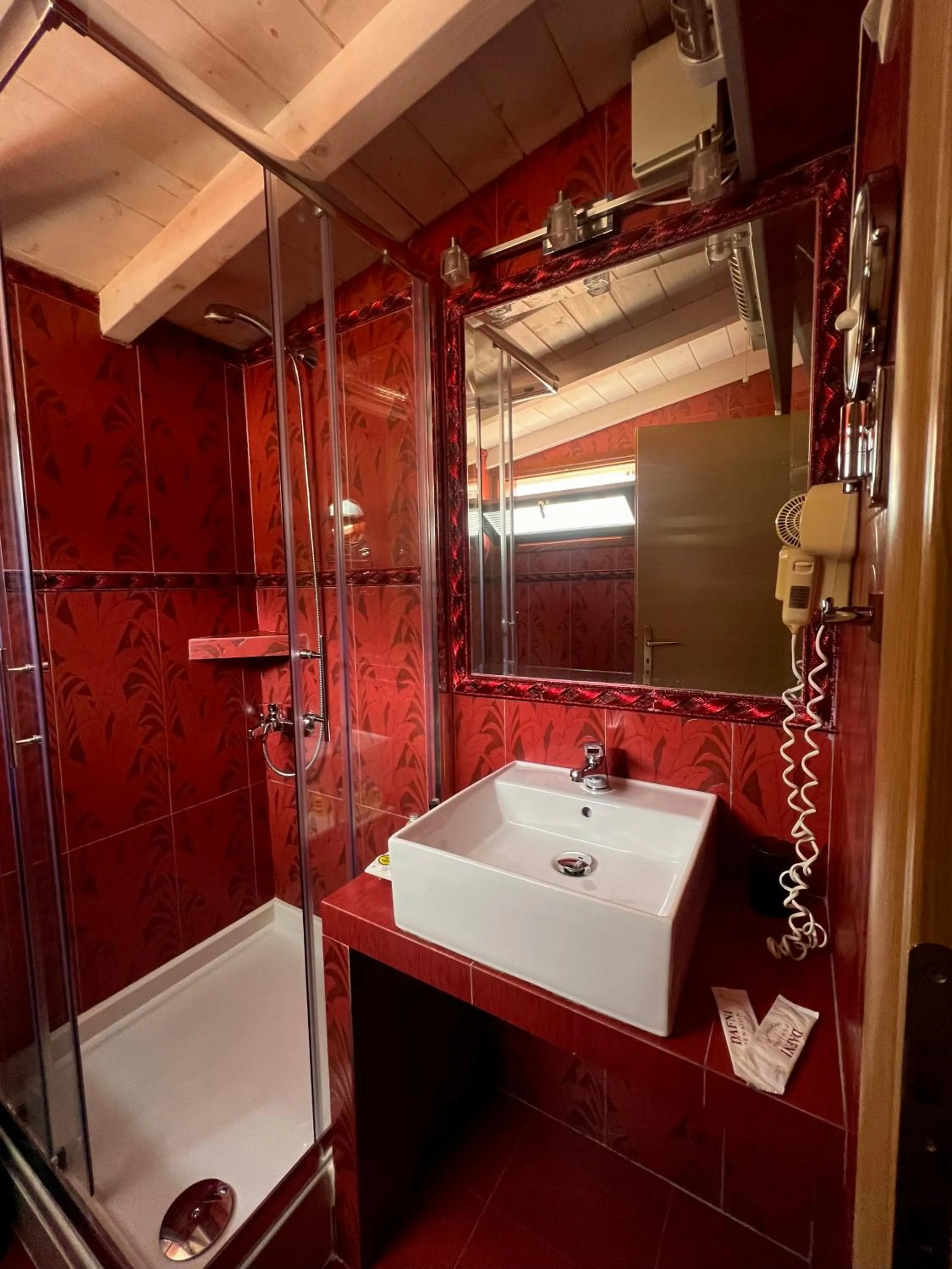 Shower in Pension Dafni