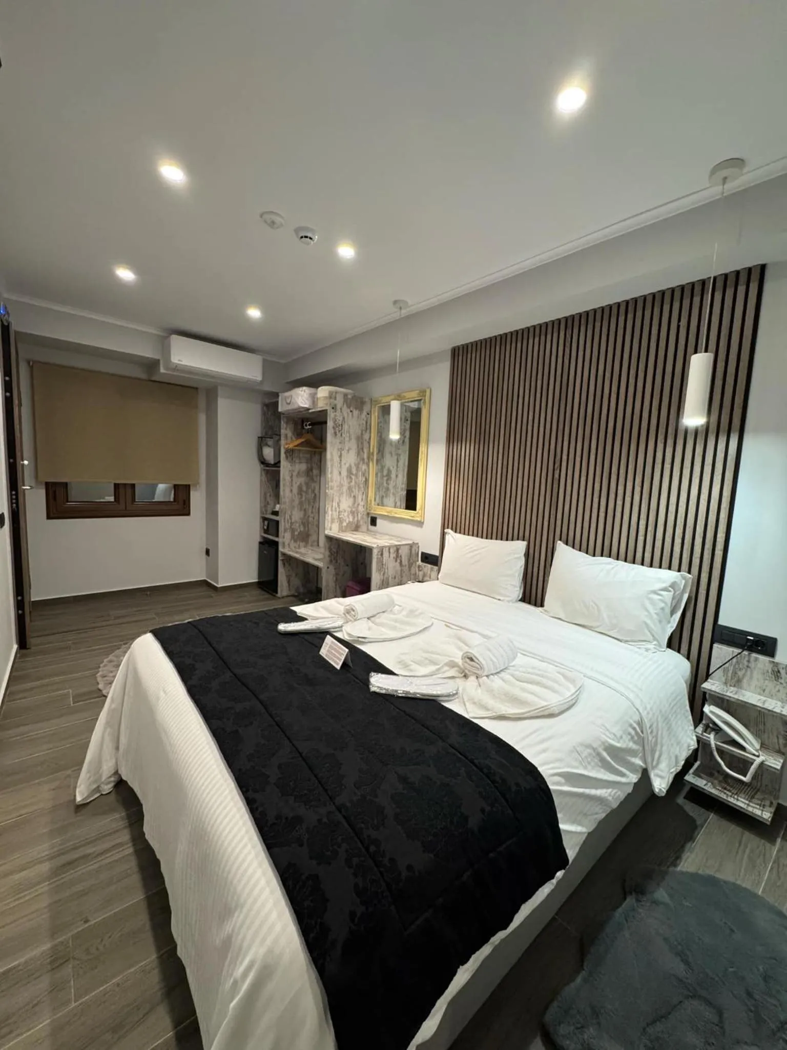 Bed in Pension Dafni