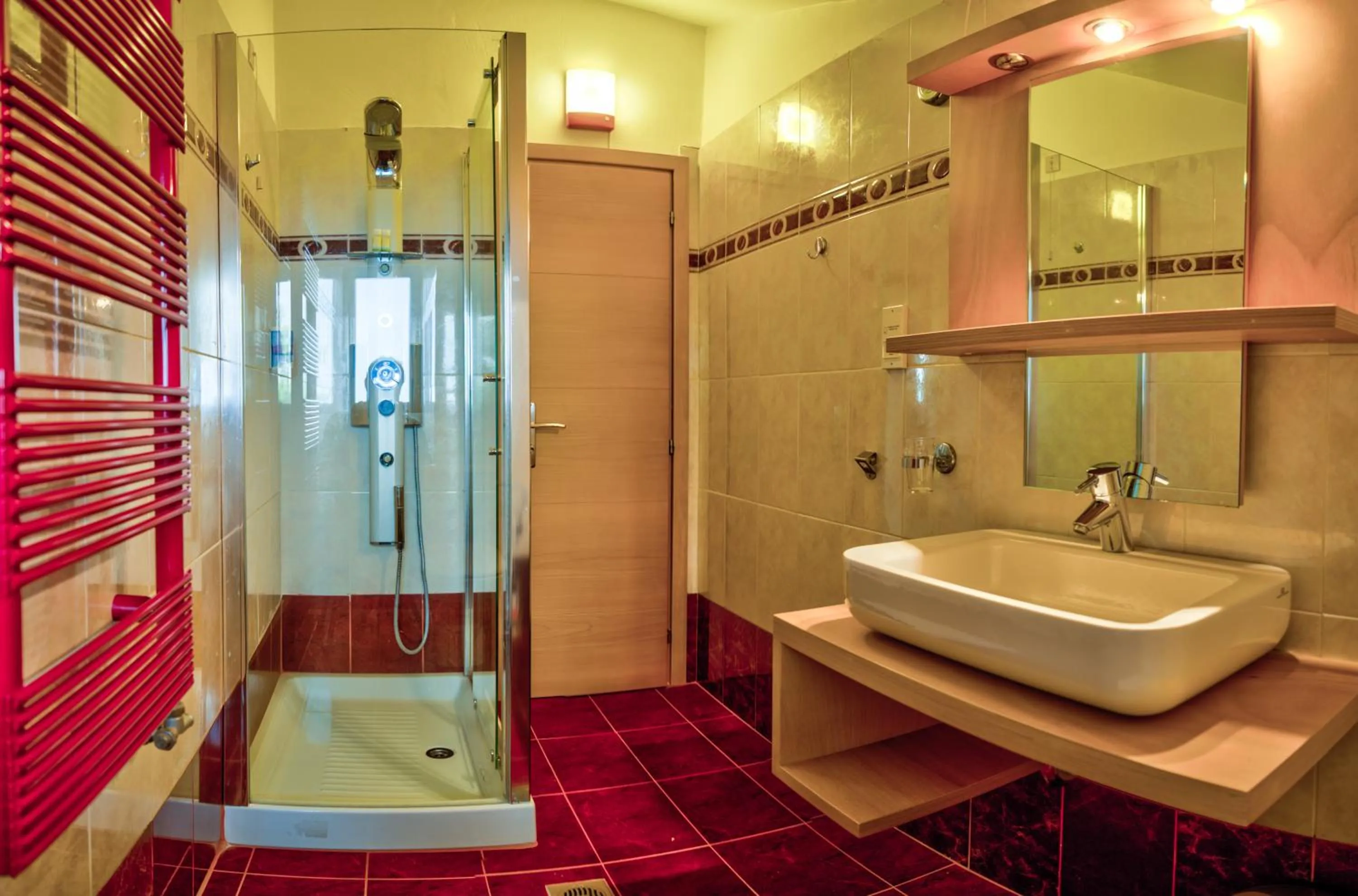 Bathroom in Poseidon Hotel