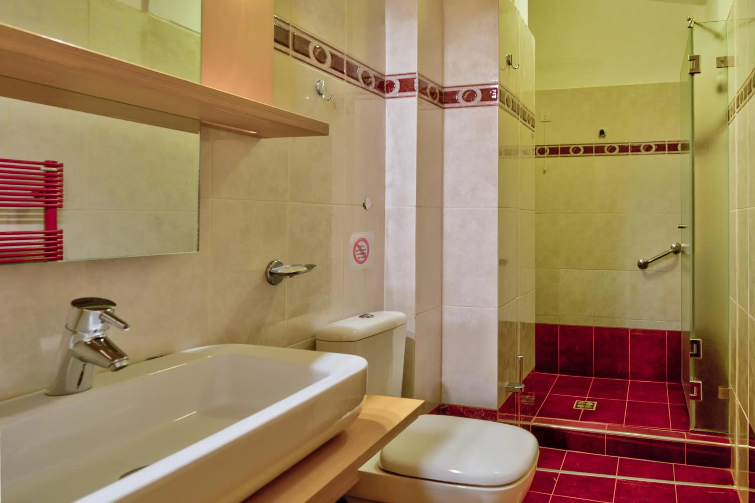 Bathroom in Poseidon Hotel