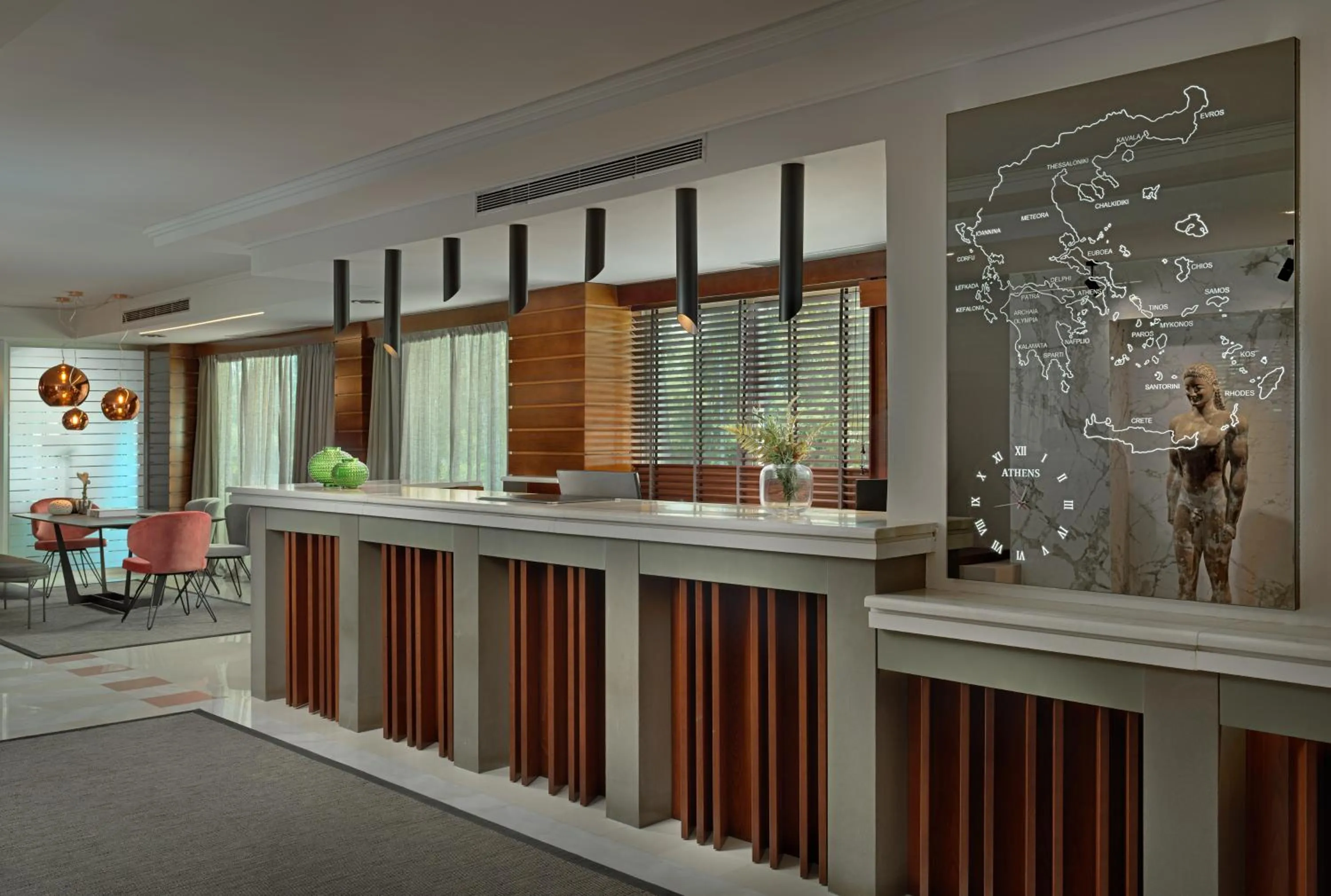 Lobby or reception in Blazer Suites Hotel