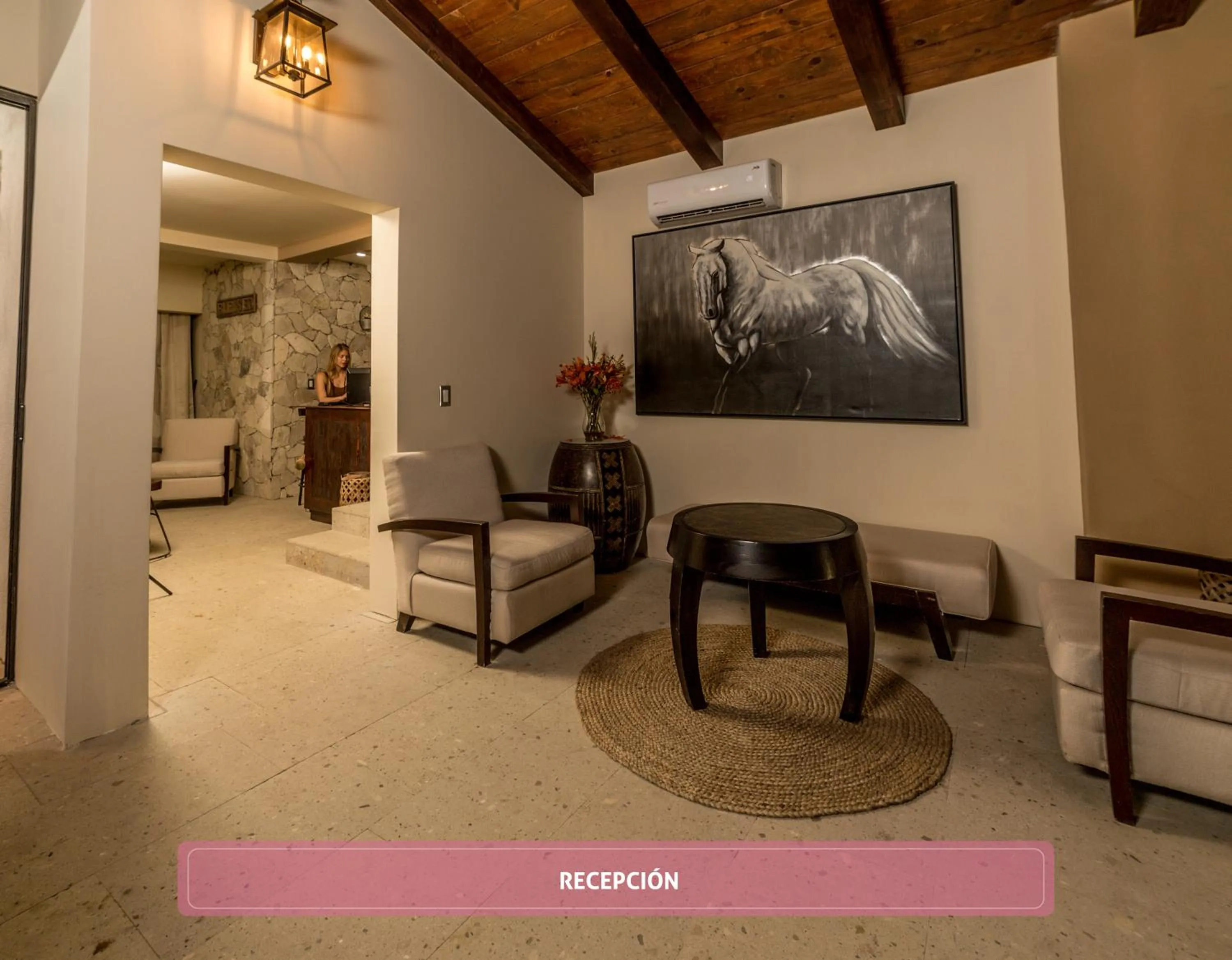 Lobby or reception in Bottega Hotel Boutique