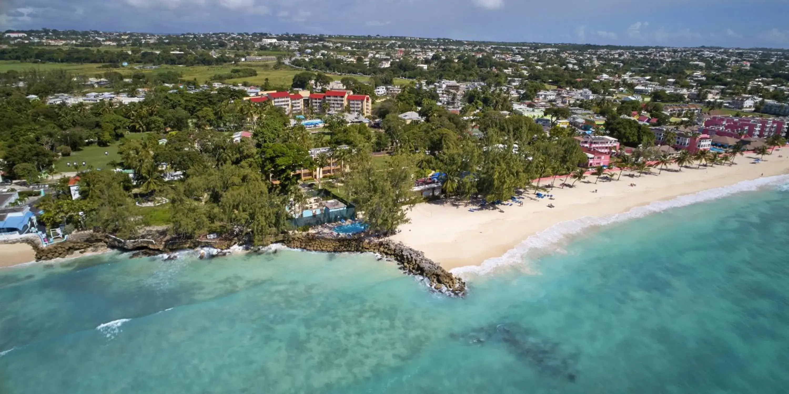 Bird's eye view in Divi Southwinds Beach Resort Bird's eye view in Divi Southwinds Beach Resort