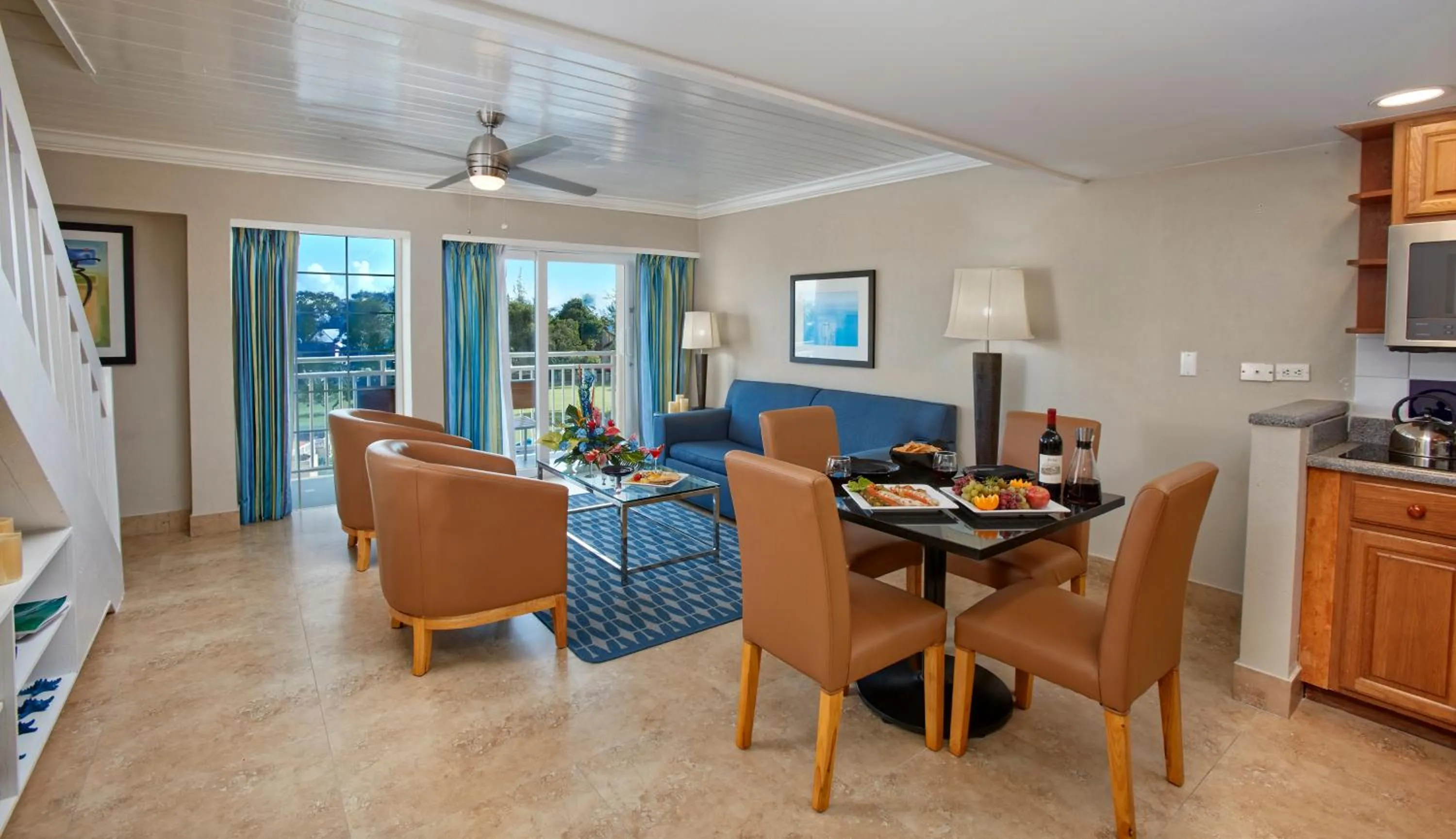 Living room in Divi Southwinds Beach Resort