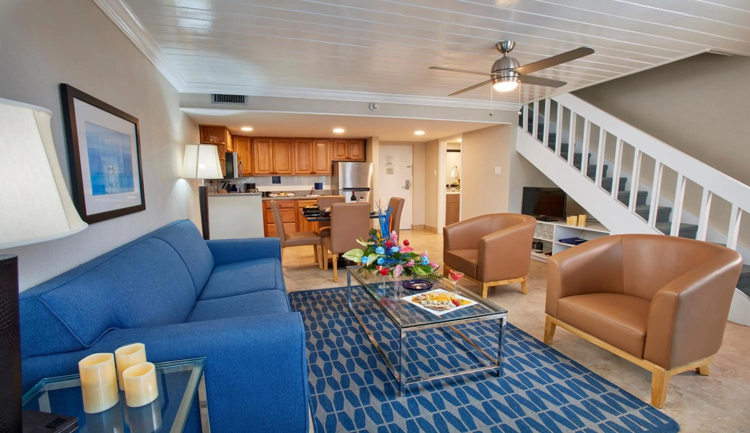 Living room in Divi Southwinds Beach Resort