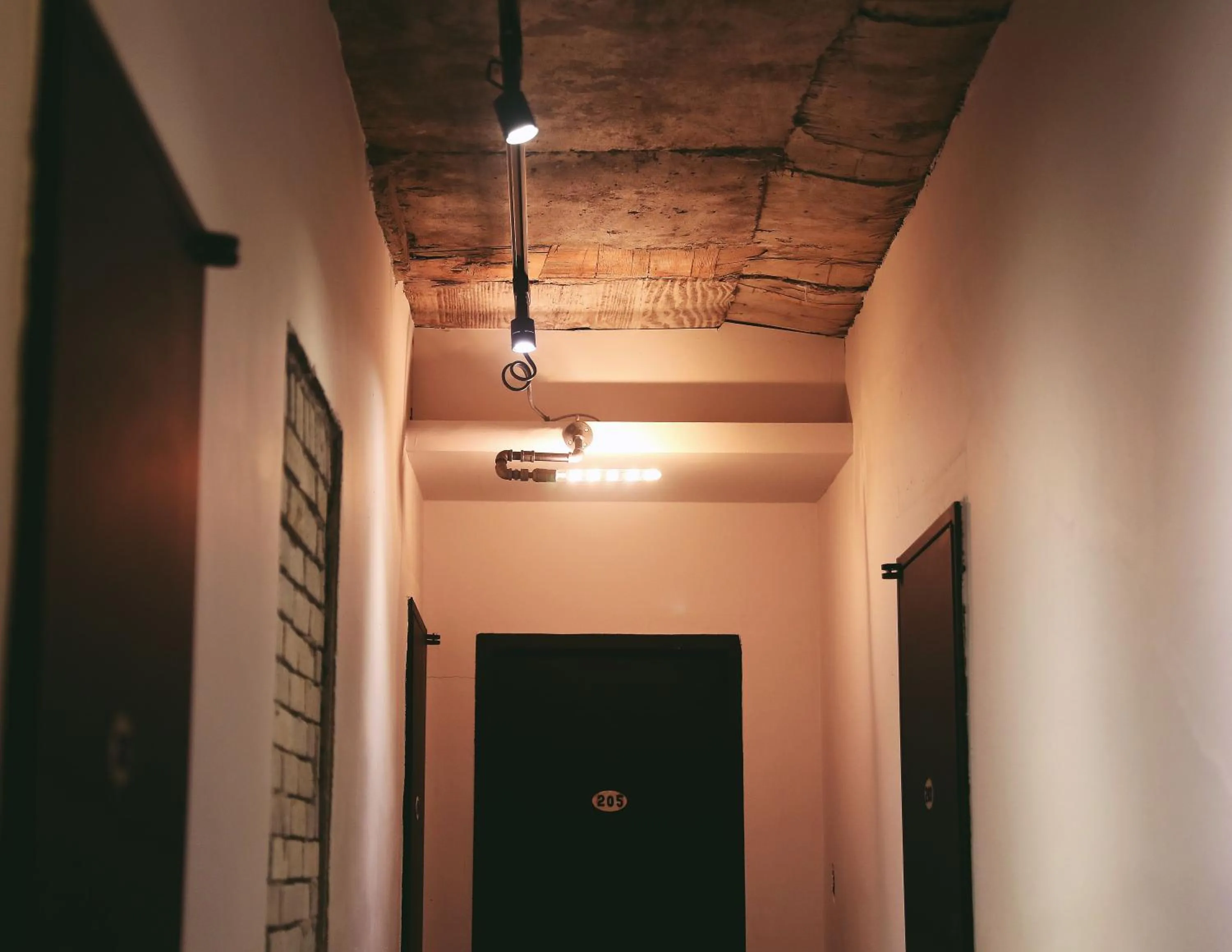 Decorative detail in Daemyung Guesthouse