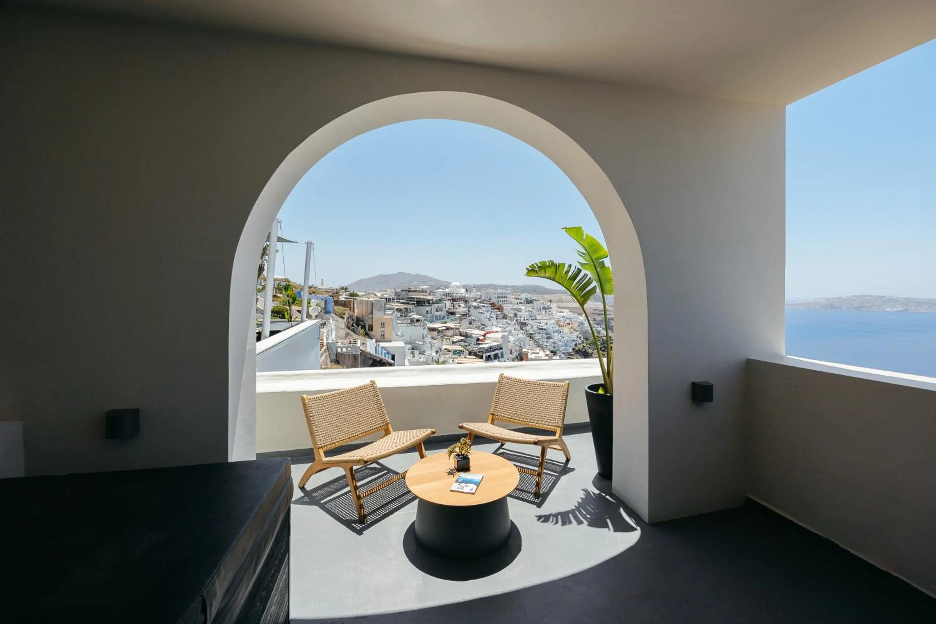 City view in Kastro Suites