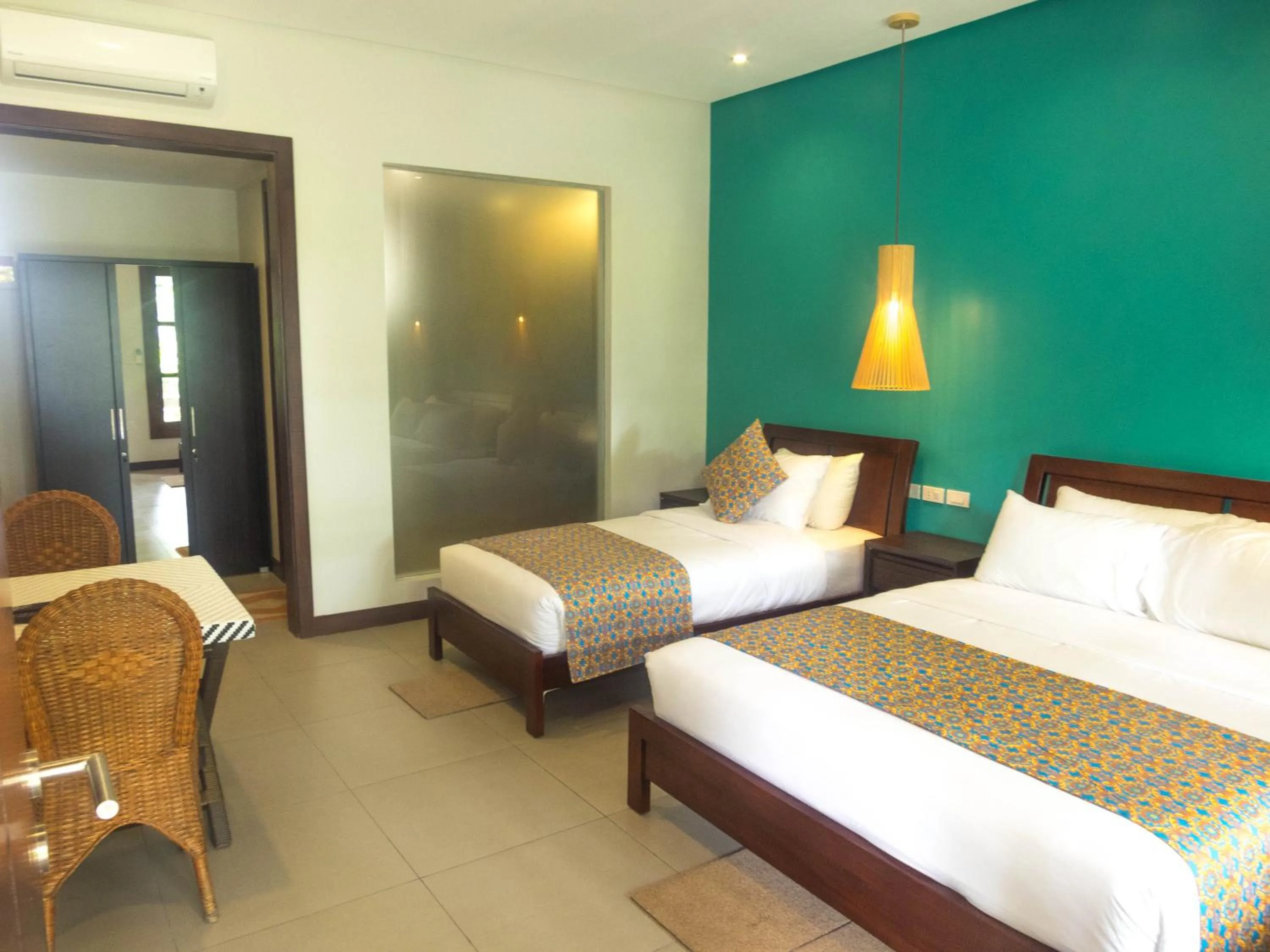 Photo of the whole room, Bed in Karancho Beach House