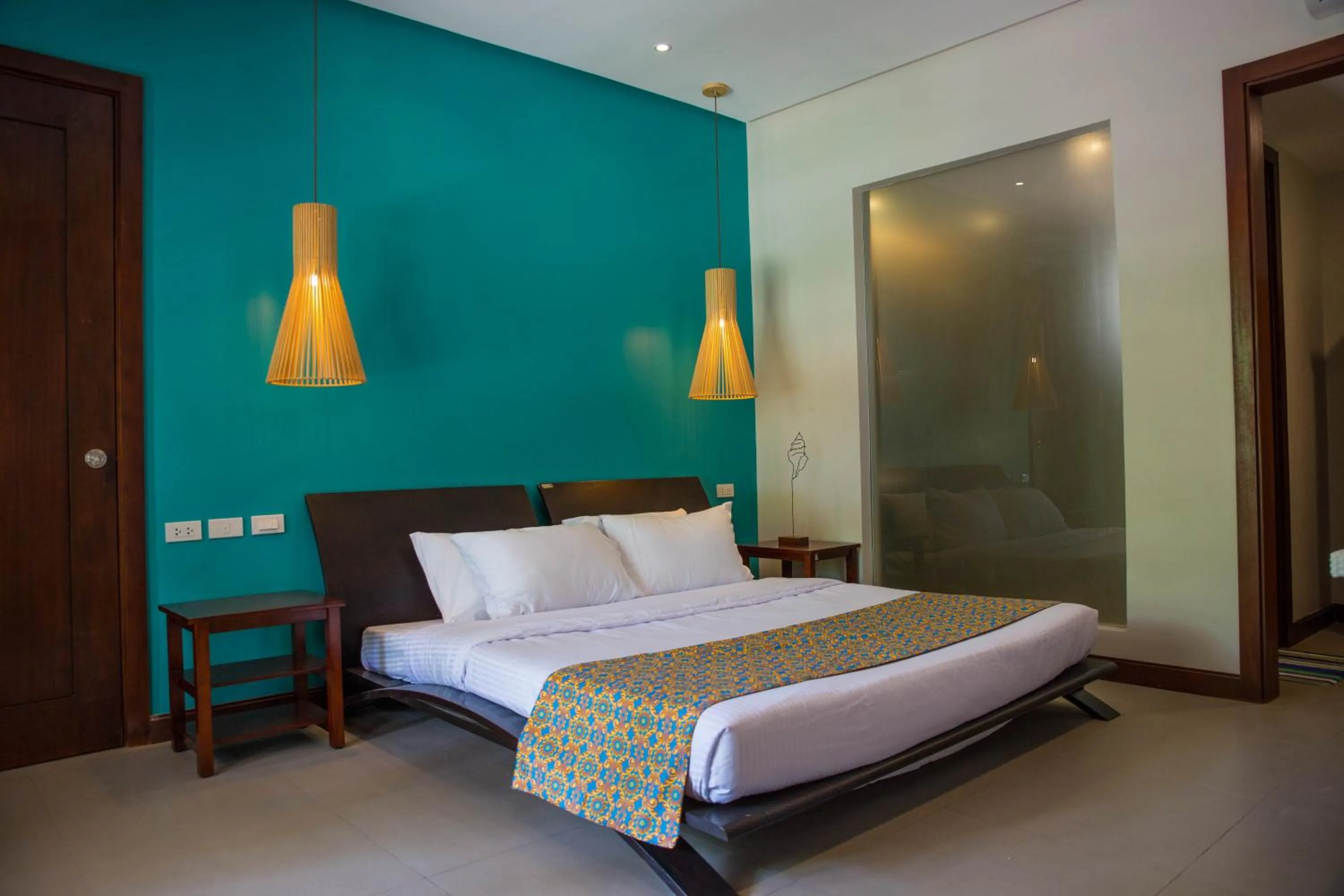 Bedroom, Bed in Karancho Beach House