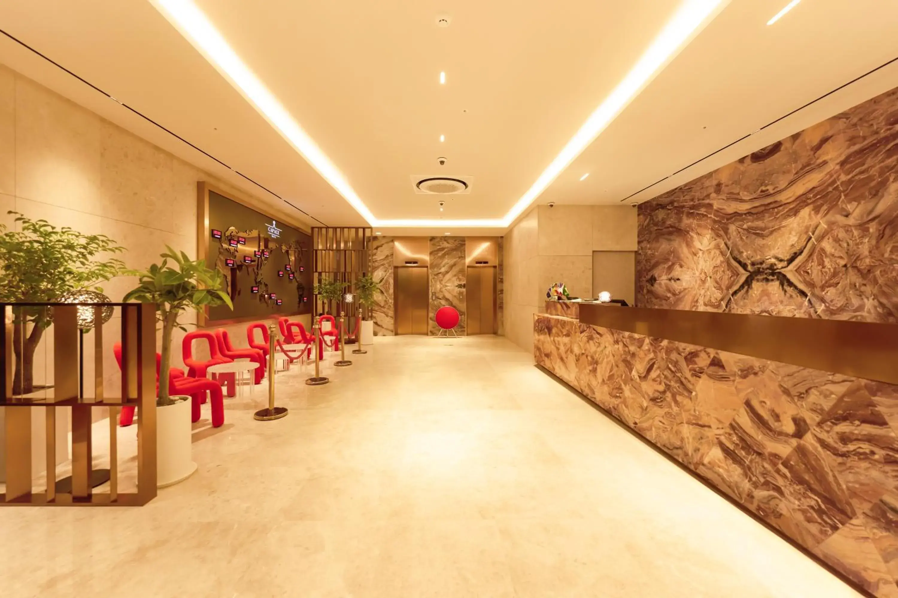 Lobby or reception in Capace Hotel Gangnam Lobby or reception in Capace Hotel Gangnam