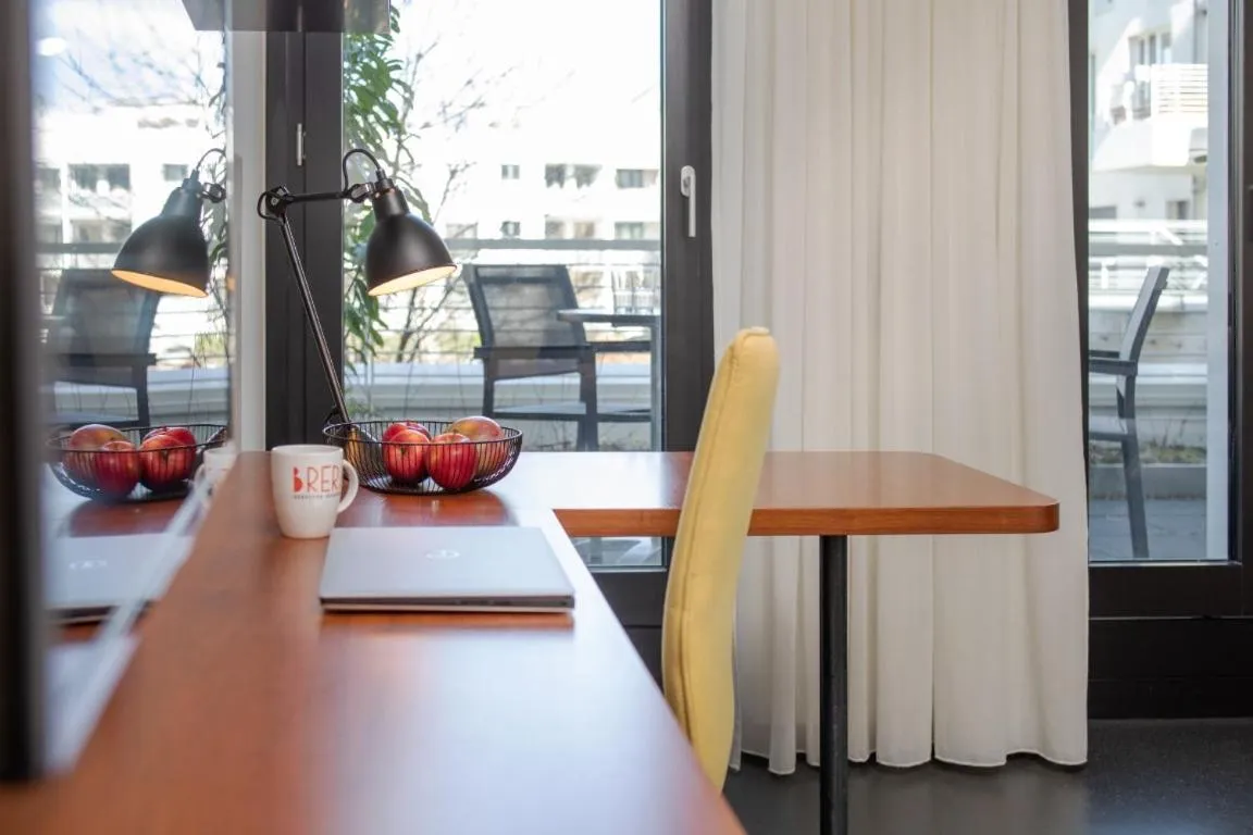 Dining area in Brera Serviced Apartments Munich Schwabing