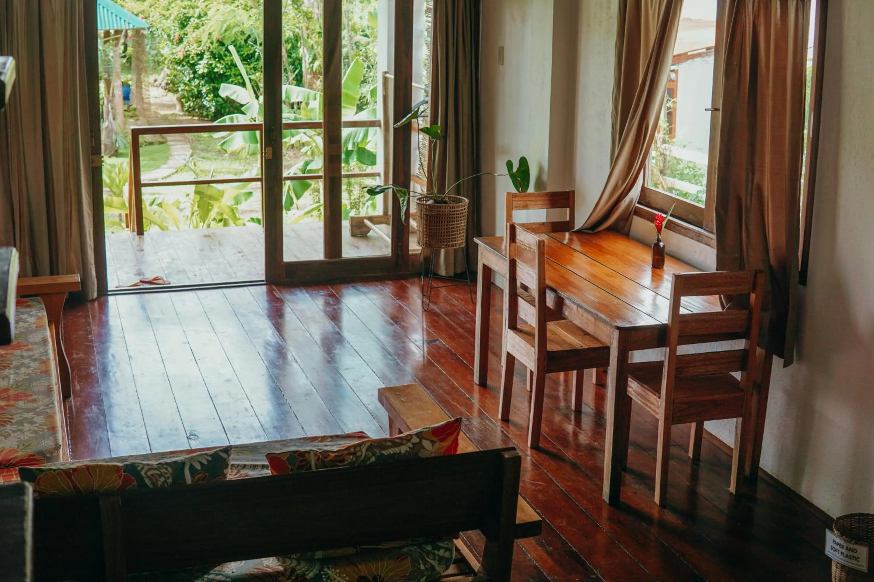 Living room in Ferra Resort Siargao
