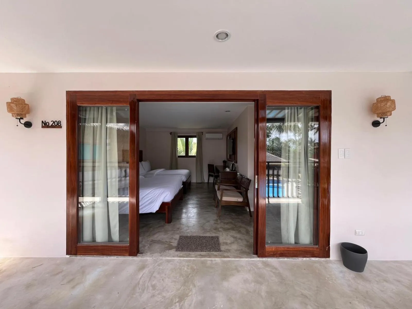 Bedroom, Bed in Ferra Resort Siargao