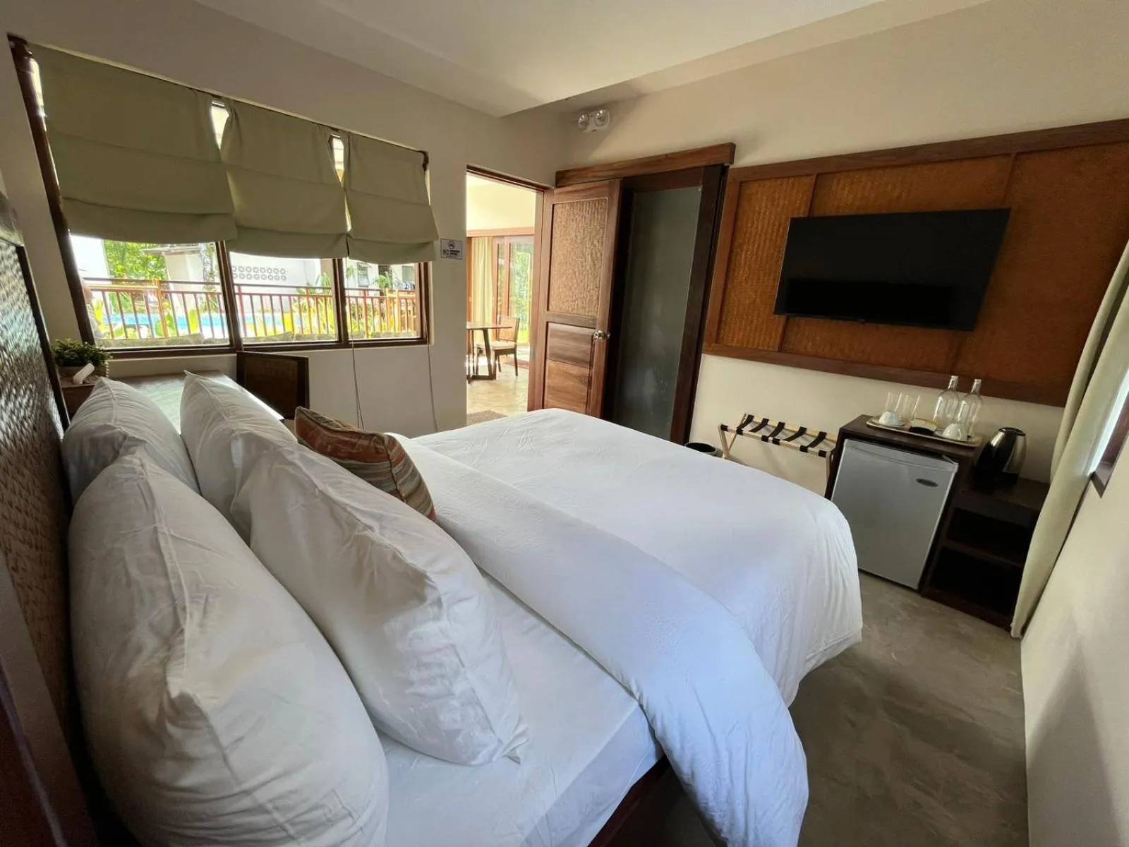 Bed in Ferra Resort Siargao