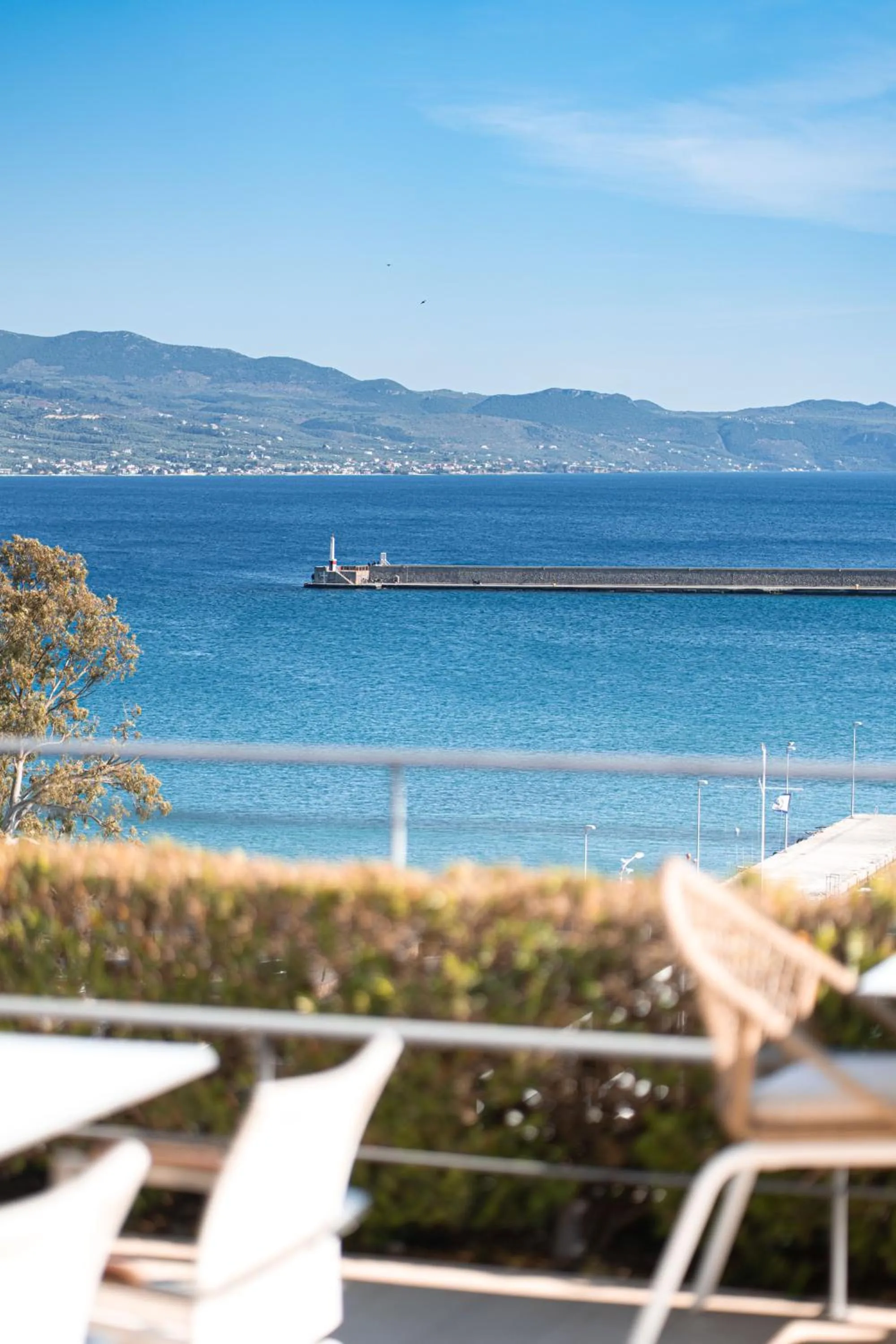 Mountain view in Pharae Palace