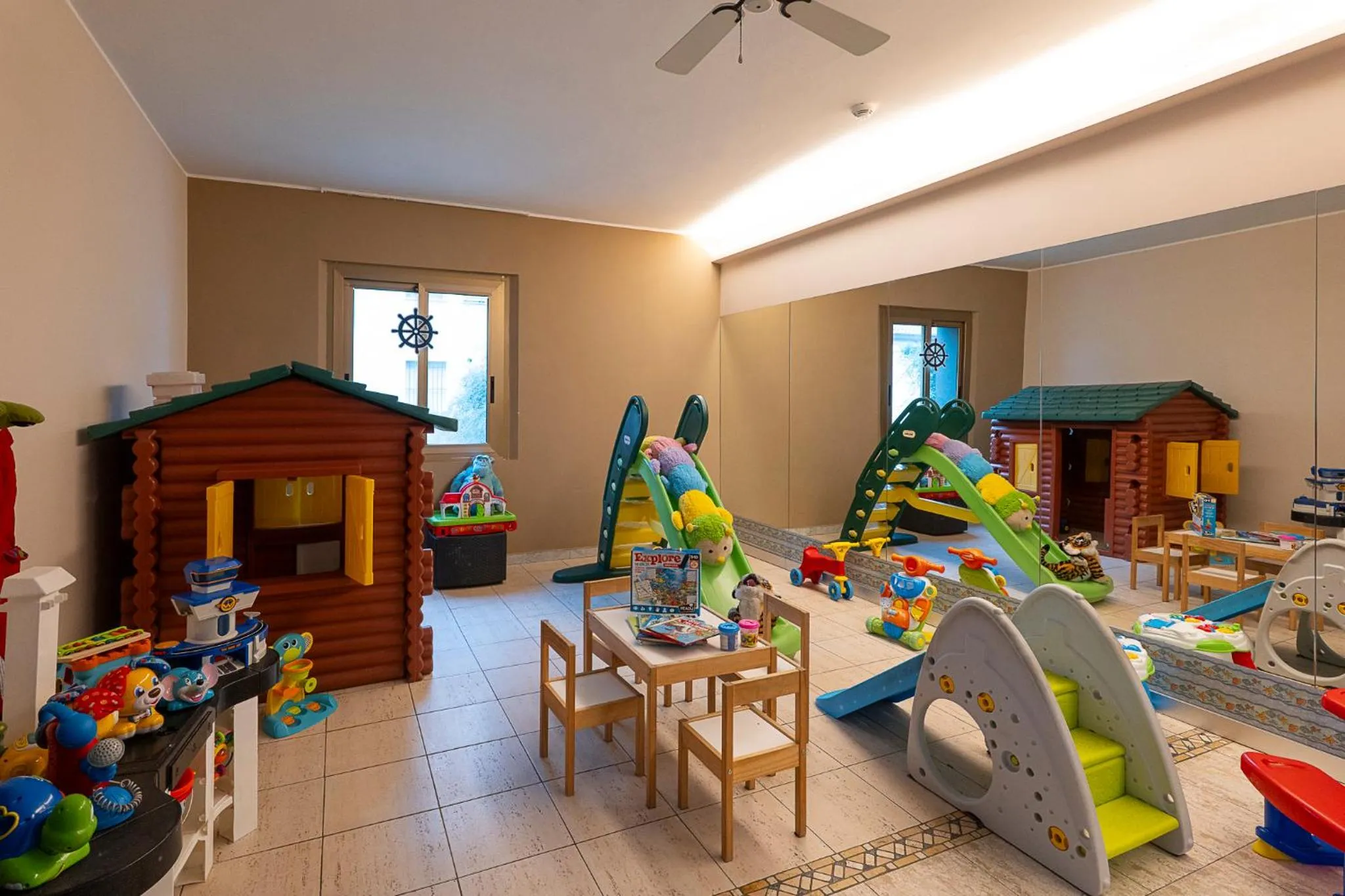 Children play ground in Hotel Le Vele