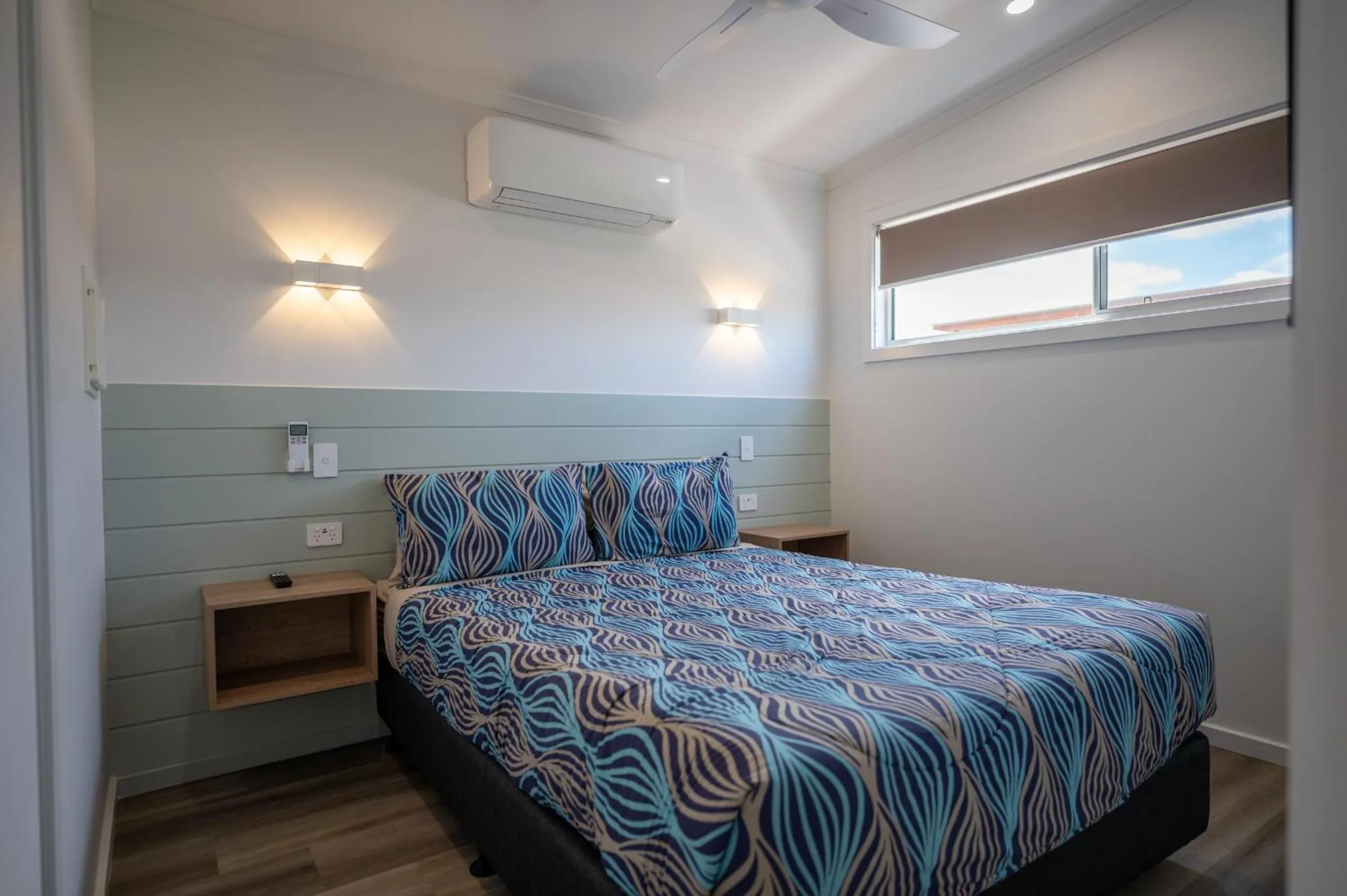 Bed in Moonta Bay Holiday Park