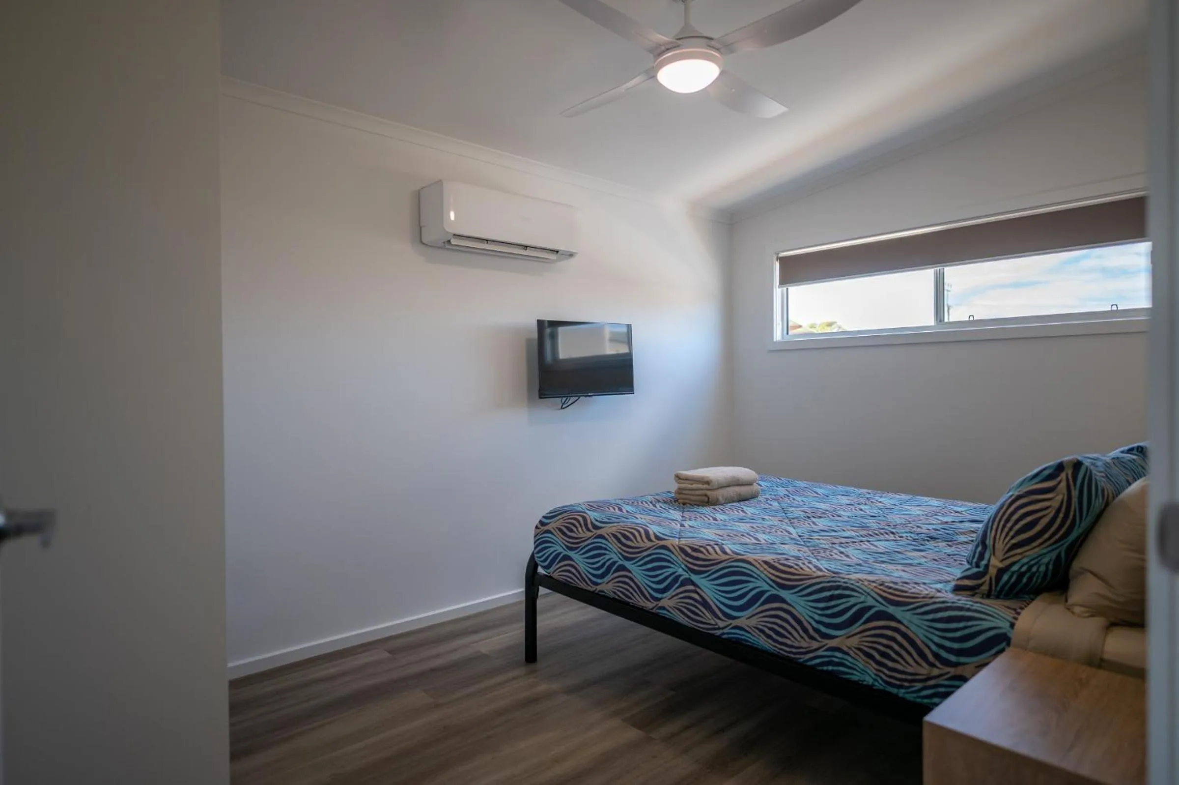 Bed in Moonta Bay Holiday Park