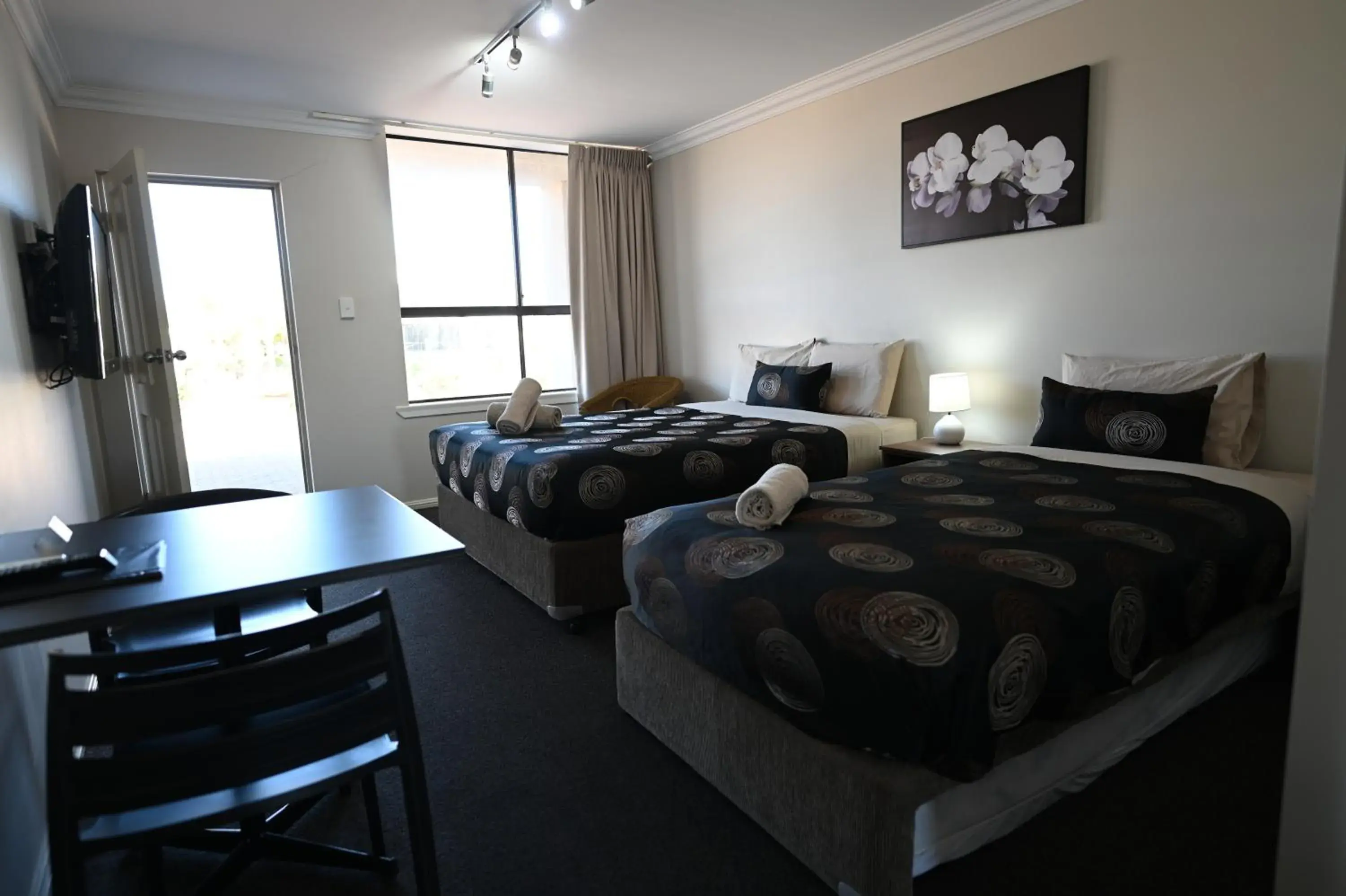 Motel Twin Room- Ground Floor in Moonta Bay Holiday Park Motel Twin Room- Ground Floor in Moonta Bay Holiday Park