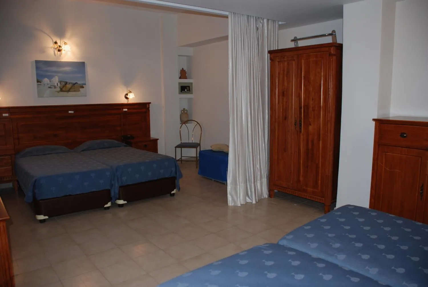 Photo of the whole room, Bed in Galini Hotel