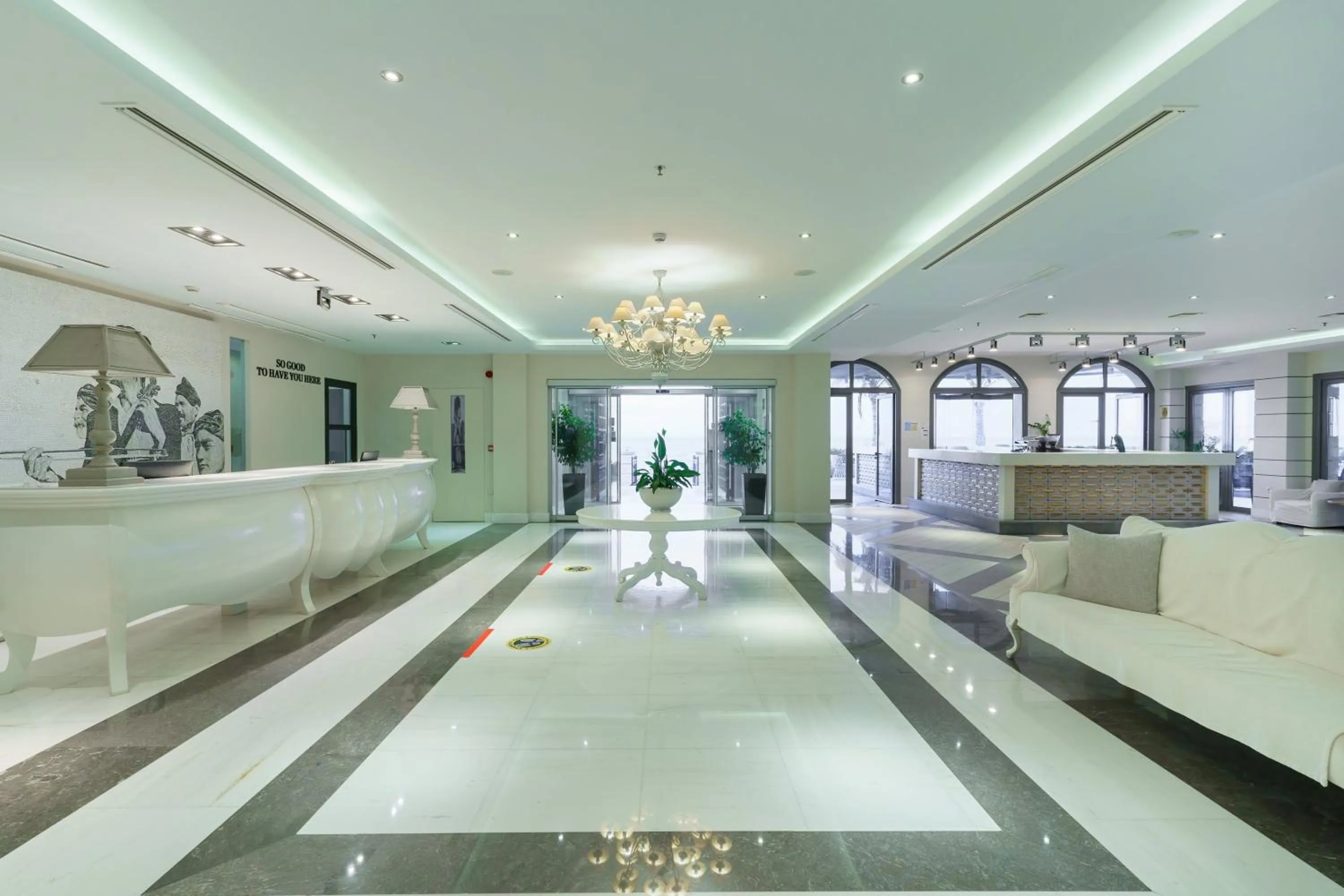 Lobby or reception in Aegean Pearl