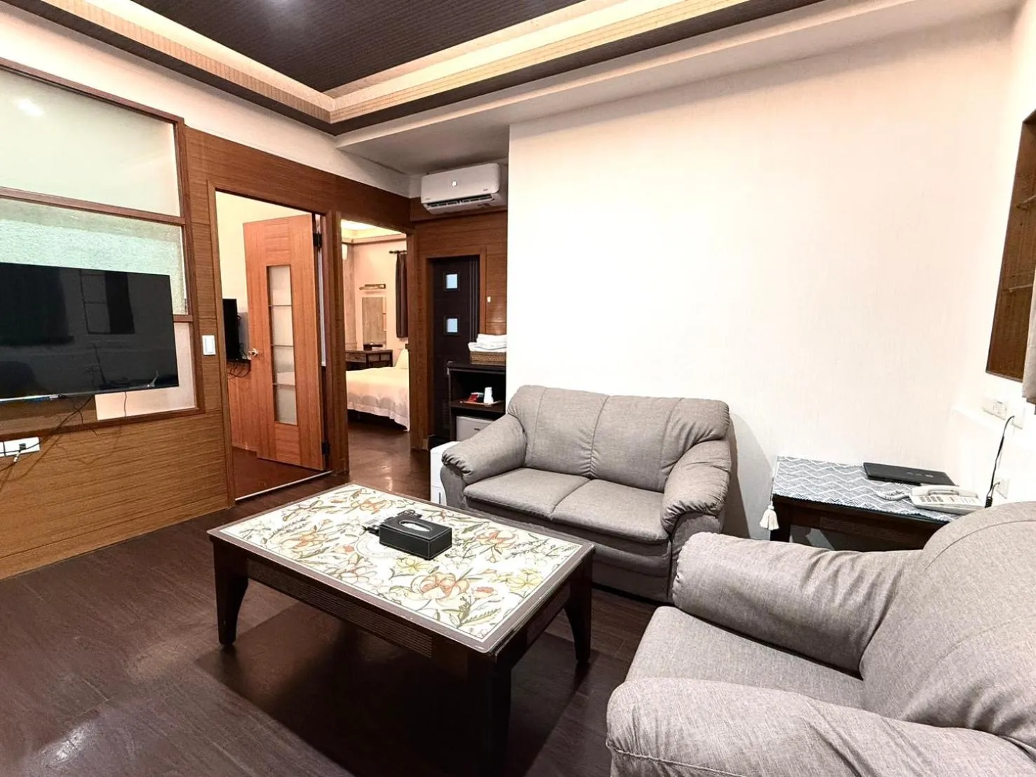 Living room in One Fukun Hotel